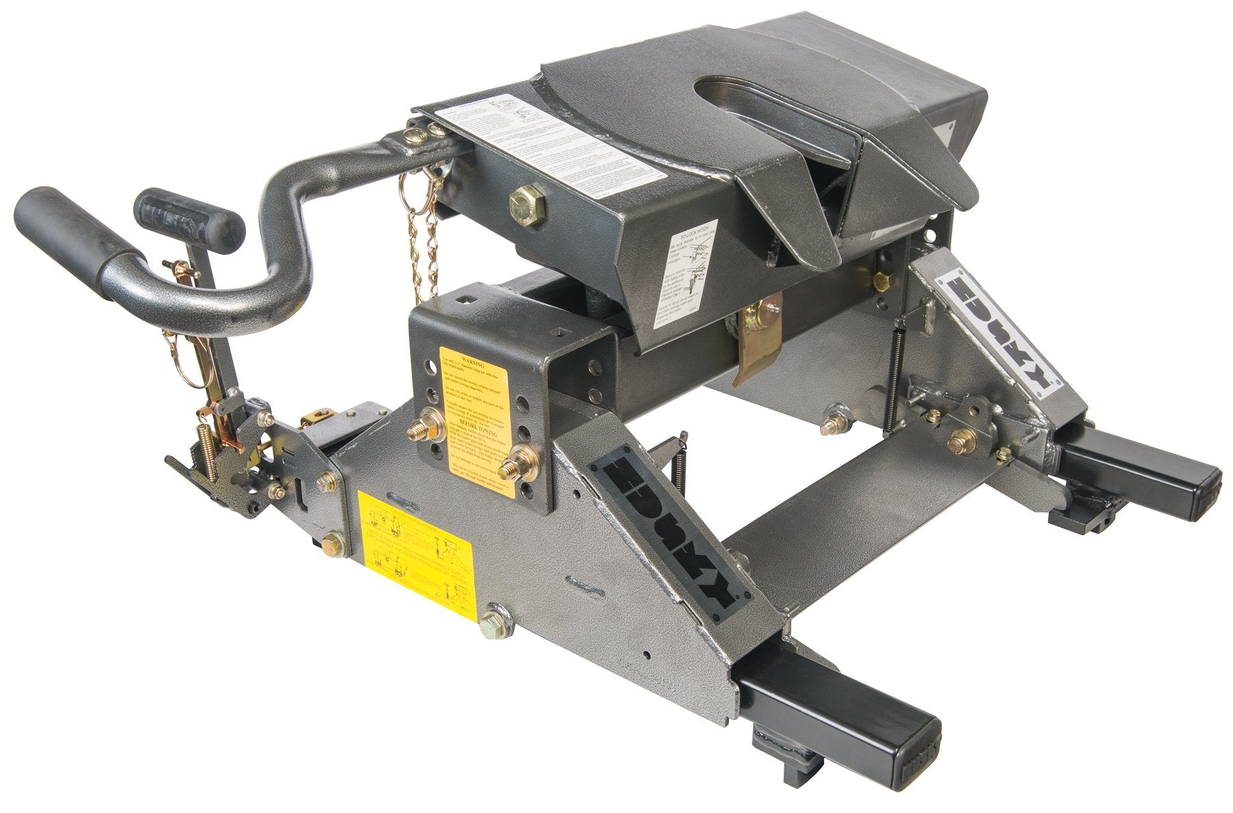Husky 16K-W Wrap Around Jaw 5th Wheel Hitch with Glider, 16,000 lb Capacity 31667