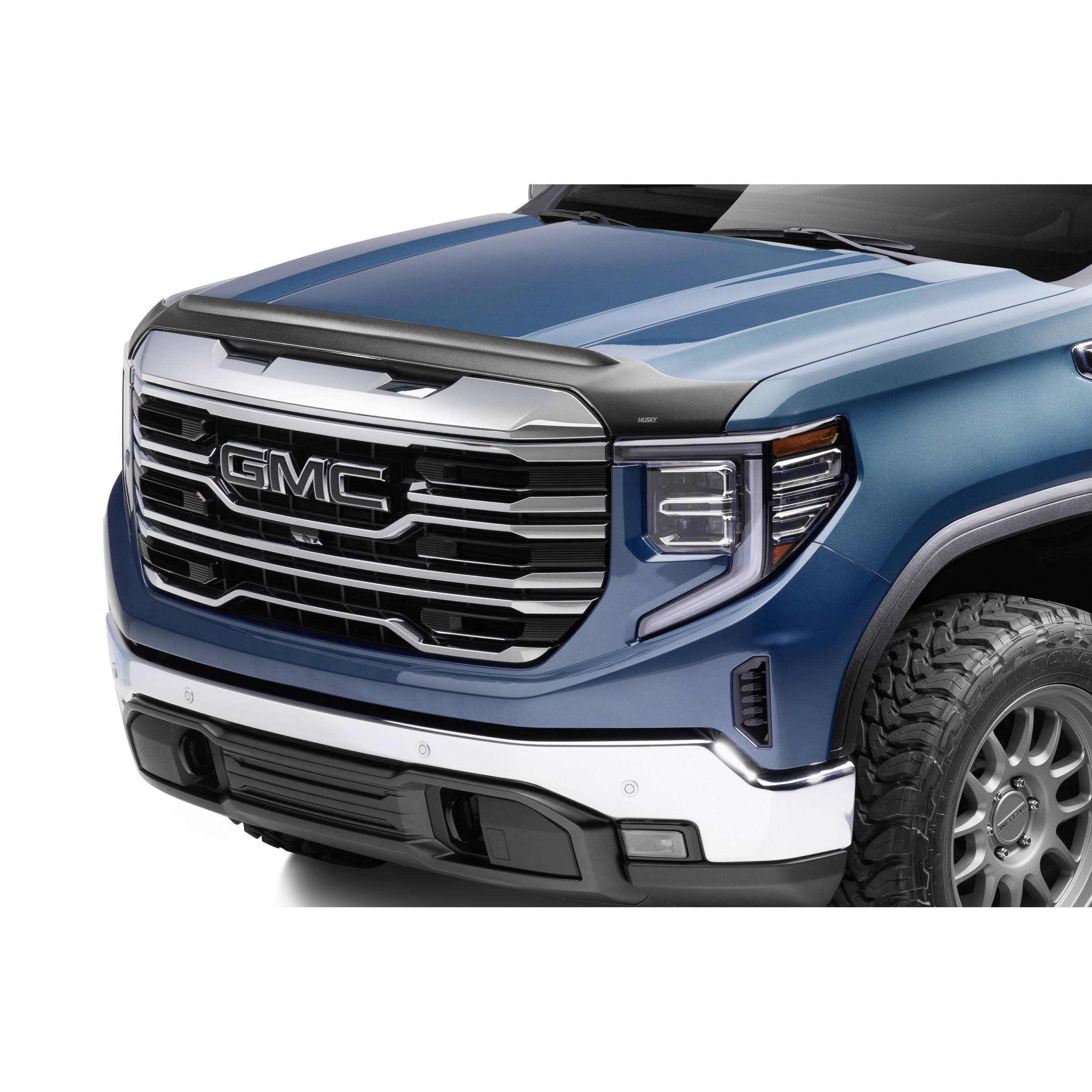 Aeroskin II Hood Protector Husky Liners | Fits 2007-2013 Toyota Tundra | Low Profile Deflector/Bug Shield - 1 pc., Textured Black | 2830007