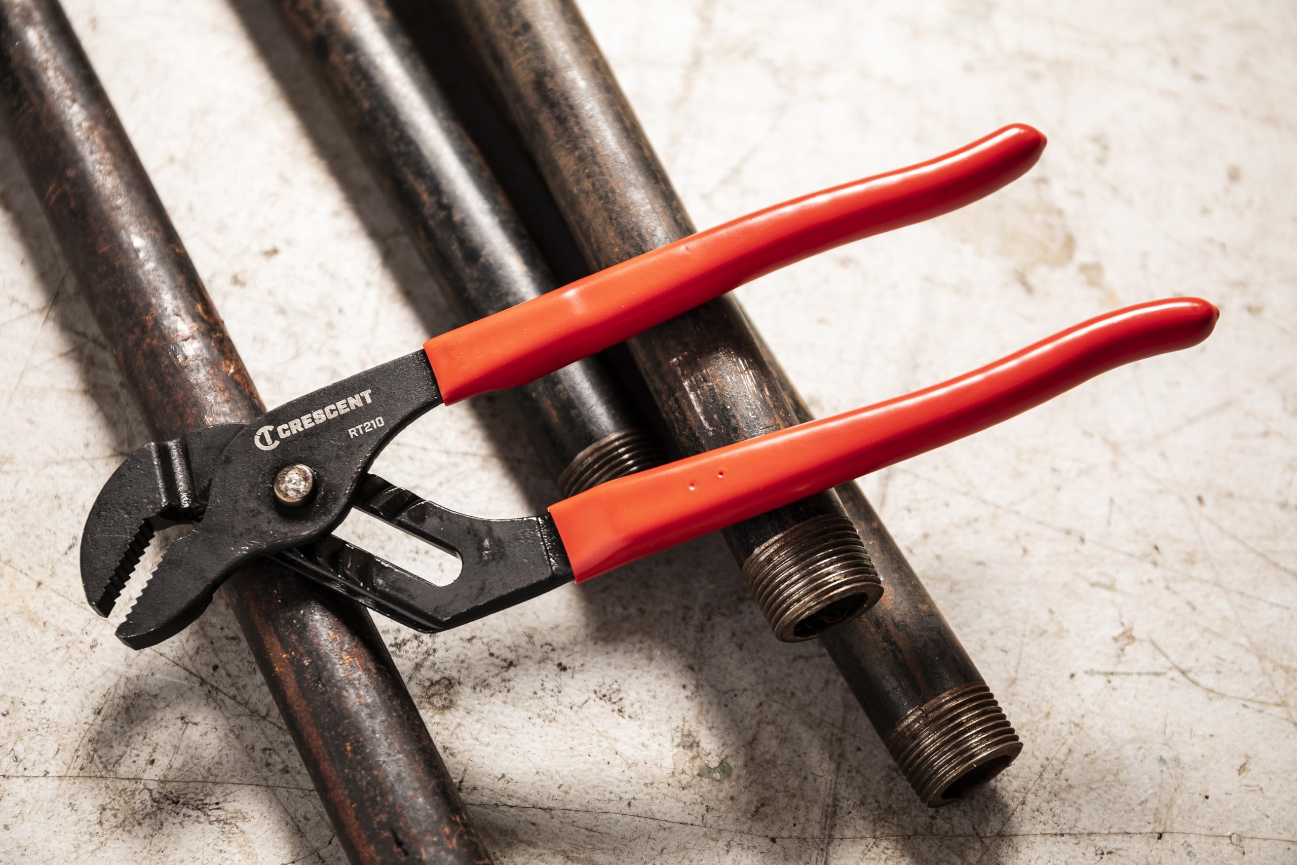Crescent 12" Straight Jaw Tongue & Groove Plier, Black Oxide - RT212CVN