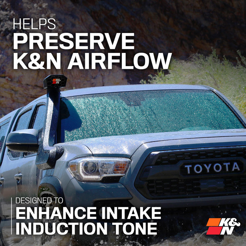 K&N Intake Kit Elevated (Snorkel) Compatible with 2016-2023 Toyota Tacoma V6-3.5L, 63-8000