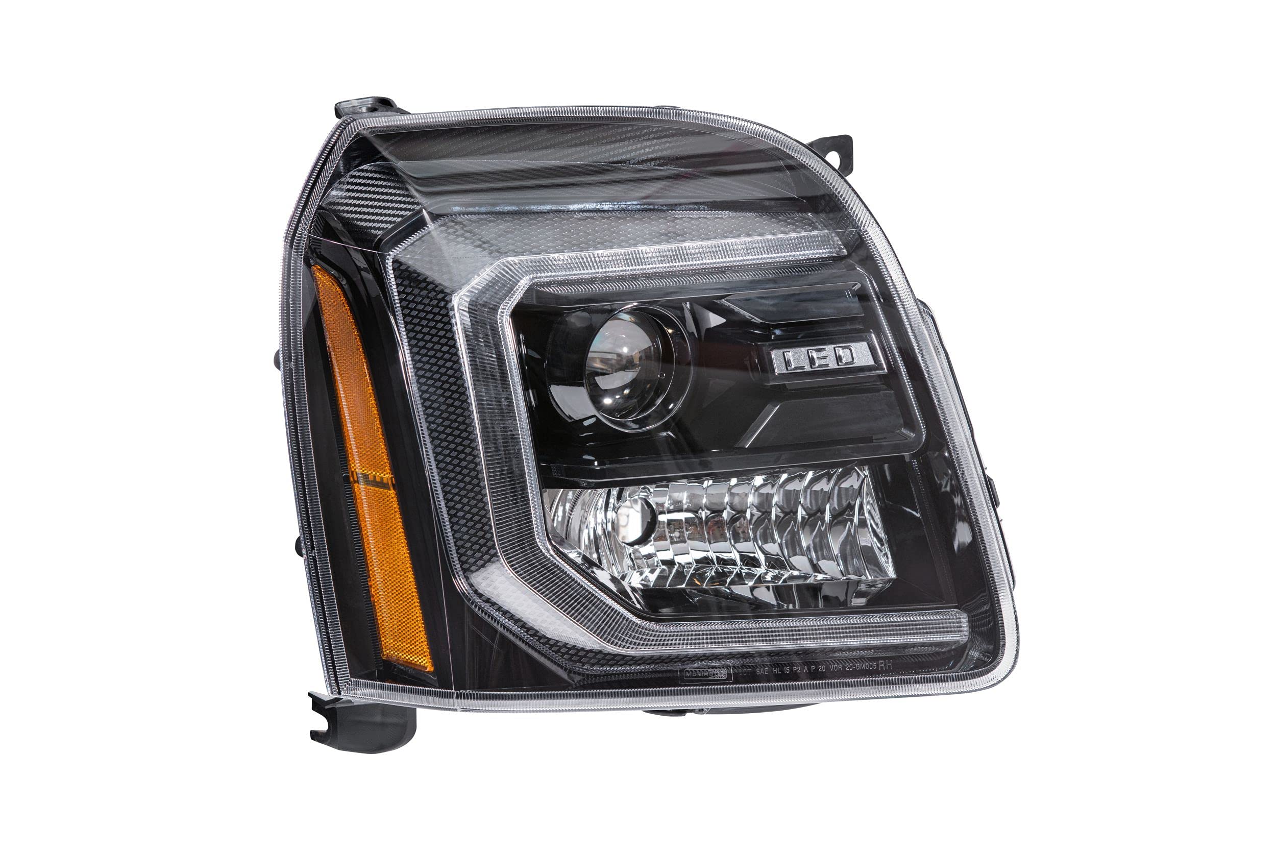 Morimoto XB LED Headlights Hybrid, Plug and Play Headlight Housing Upgrade for GMC Yukon (09-14), DOT Approved LED Assemblies (1x LF557)