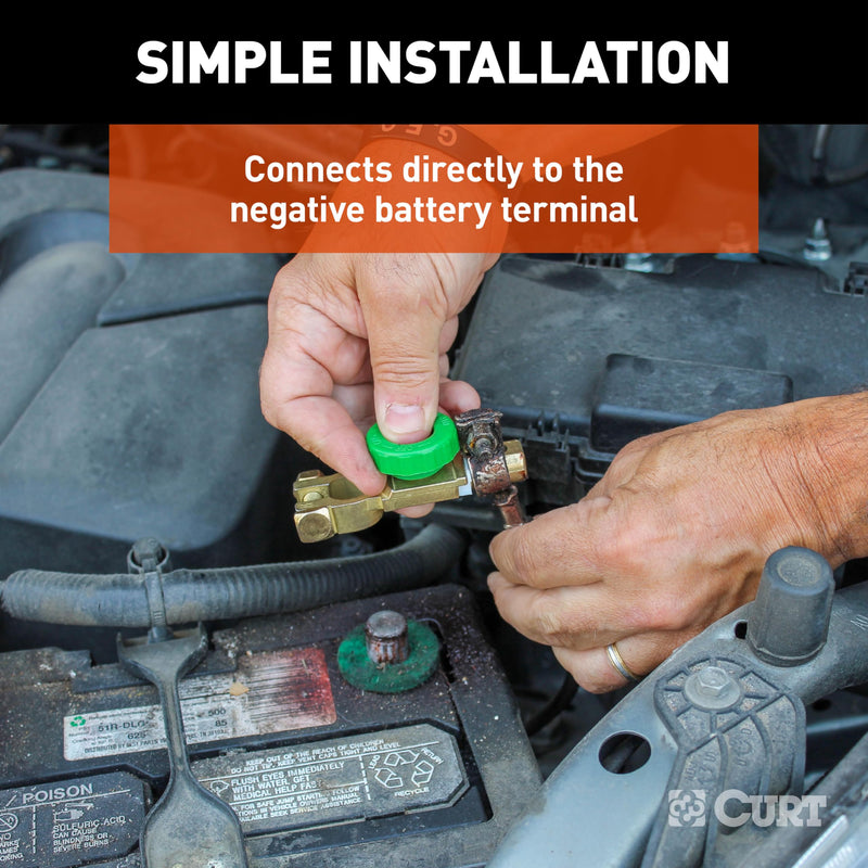 CURT Towed Battery Disconnect 52216 for RVibrake