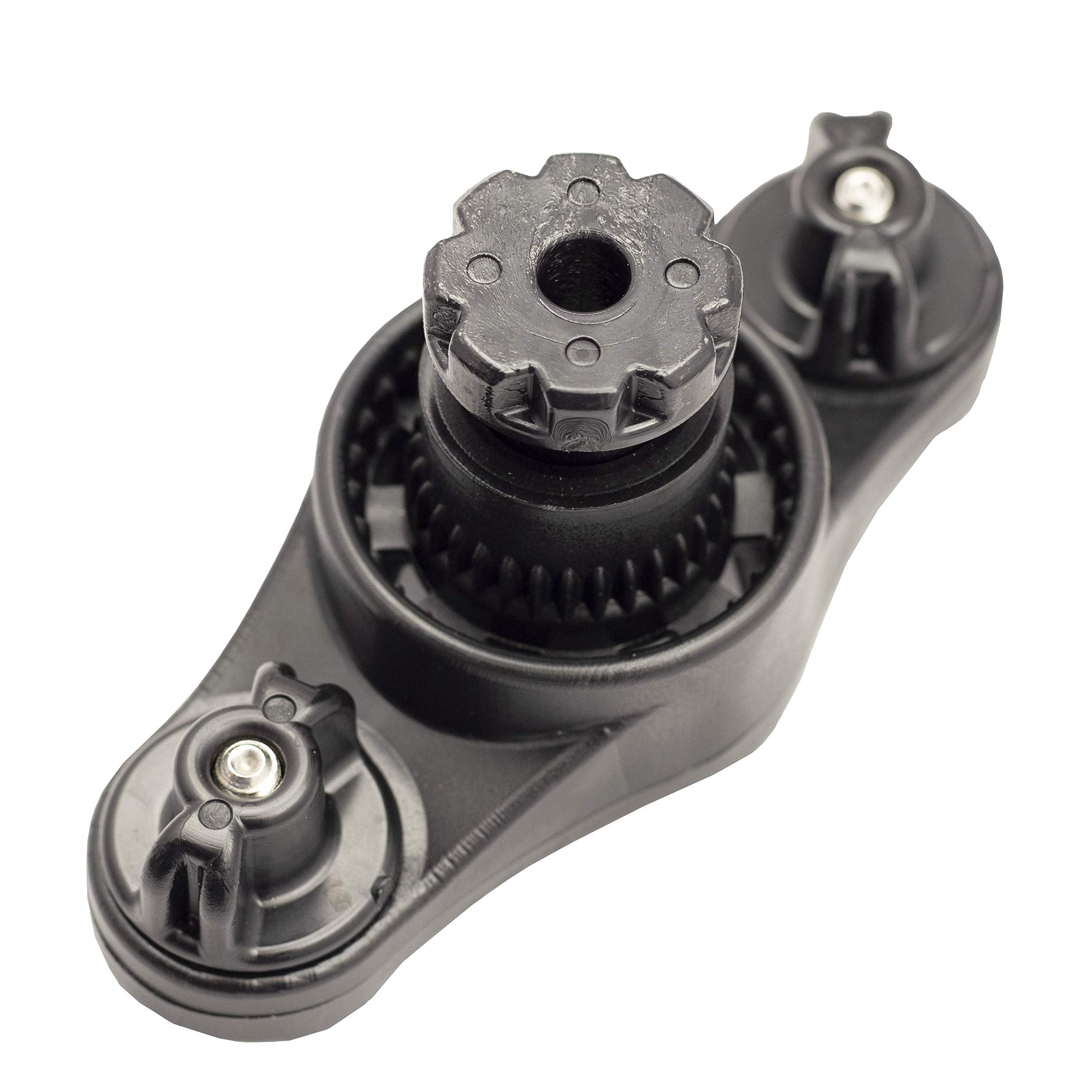 YakAttack Track Mount Base HD LockNLoad | Dual MightyBolt System for Kayak Rod Holders, Fish Finders & Heavy-Duty Gear | Track or Deck Mount | Yak Attack USA-Made