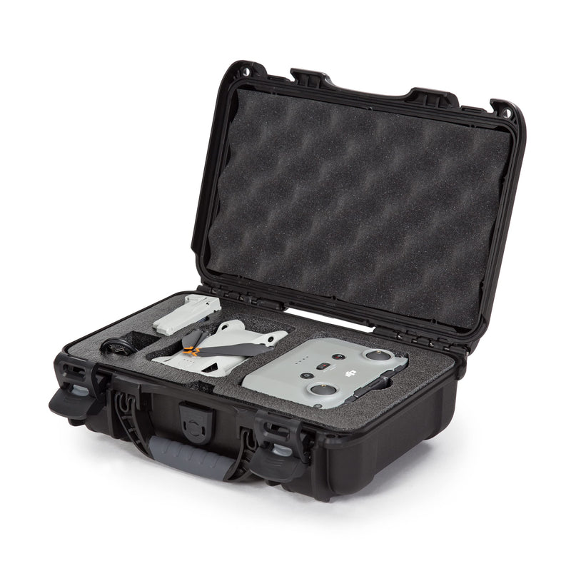 Waterproof Nanuk 909 Hard Case with Foam Insert for DJI Mini 3 Pro and RC-N1 Remote, Black