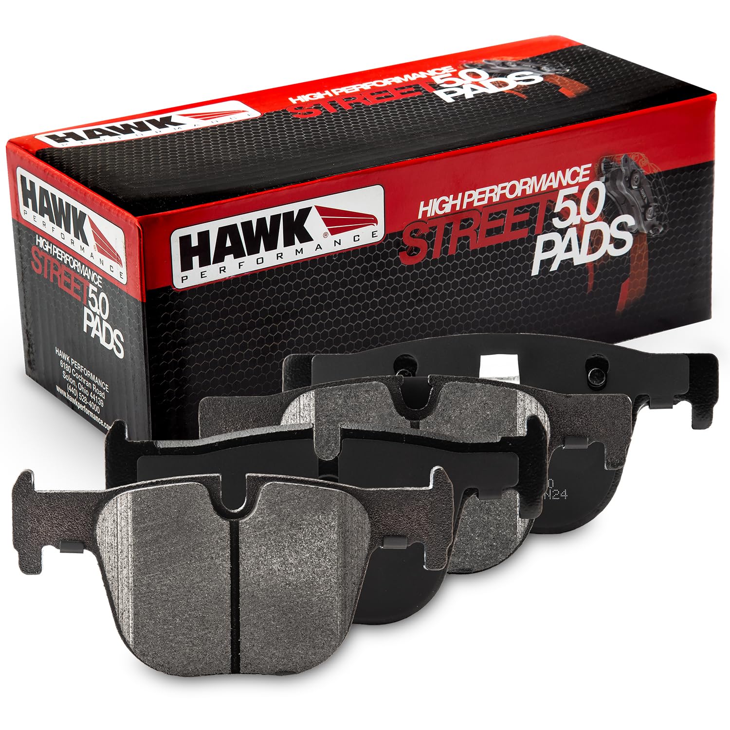 Hawk Performance HPS 5.0 Street Brake Pads HB825B.649