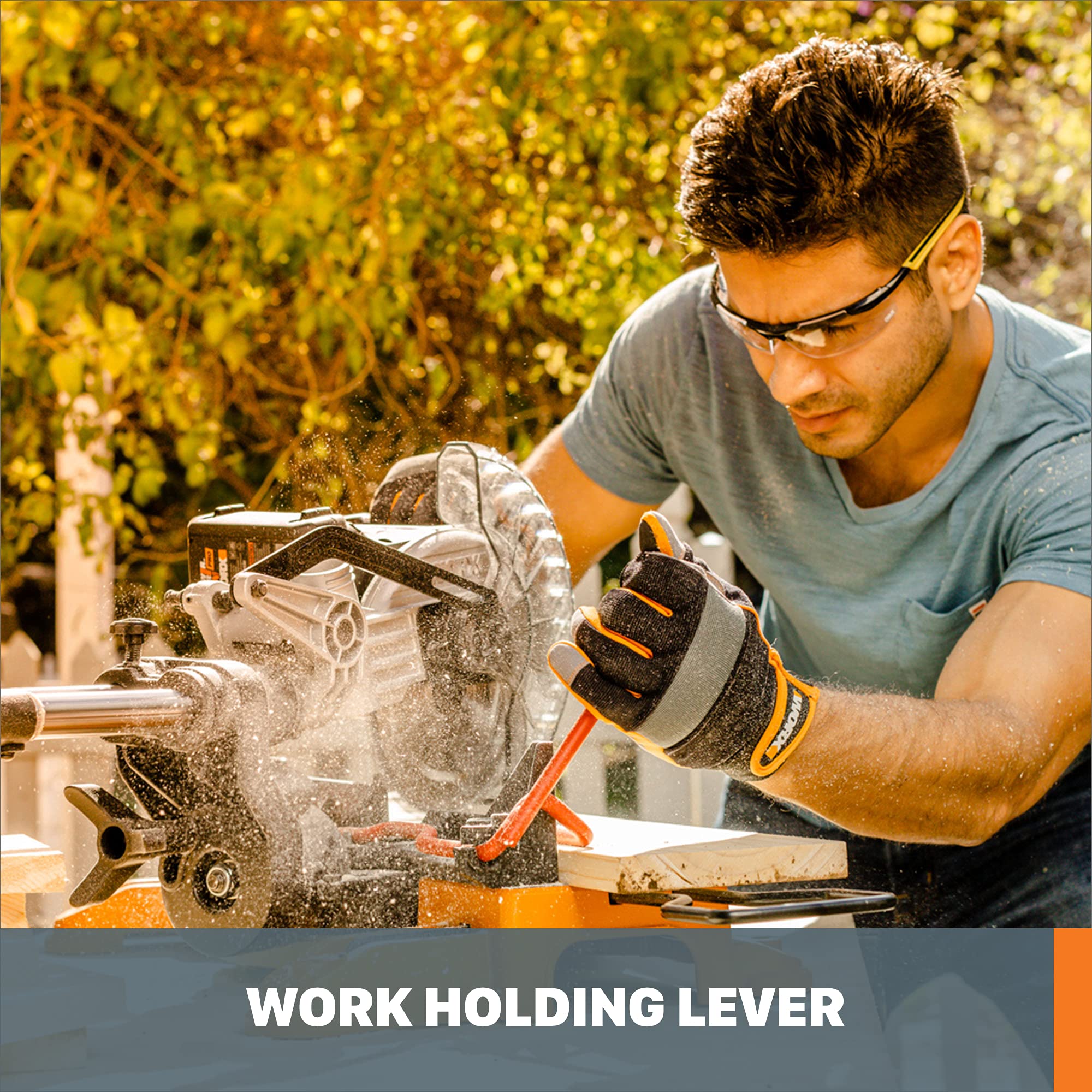 20V Worx Cordless Sliding Miter Saw (Tool Only)