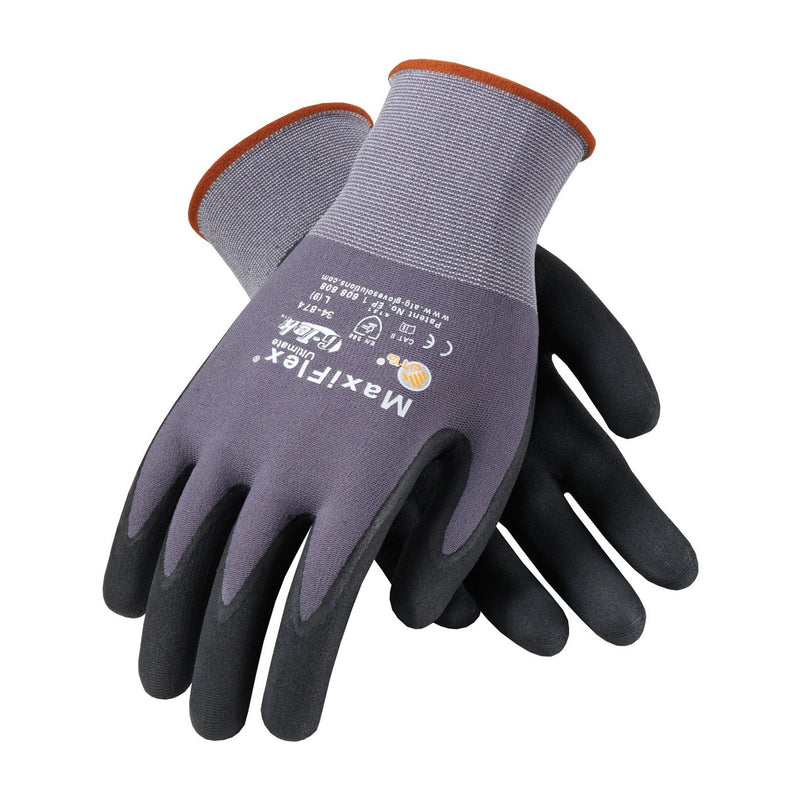 GLOVES,NITRL COAT,12,PID179949,GY