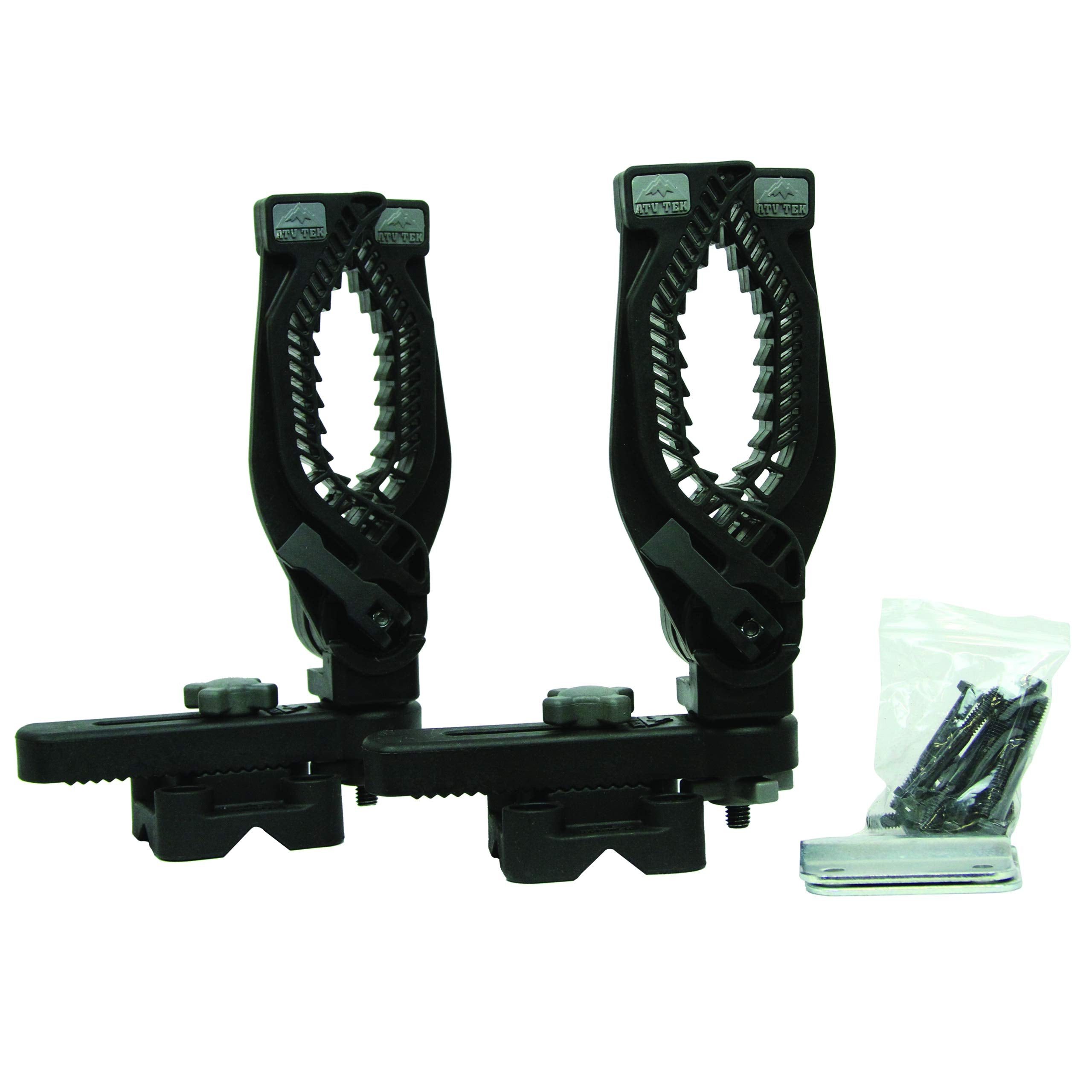 ATV Tek | ES1 Elite Series ATVCAM-ES1 Snubberless Rack | Universal Fit | Black | Single Pack, 2-Piece