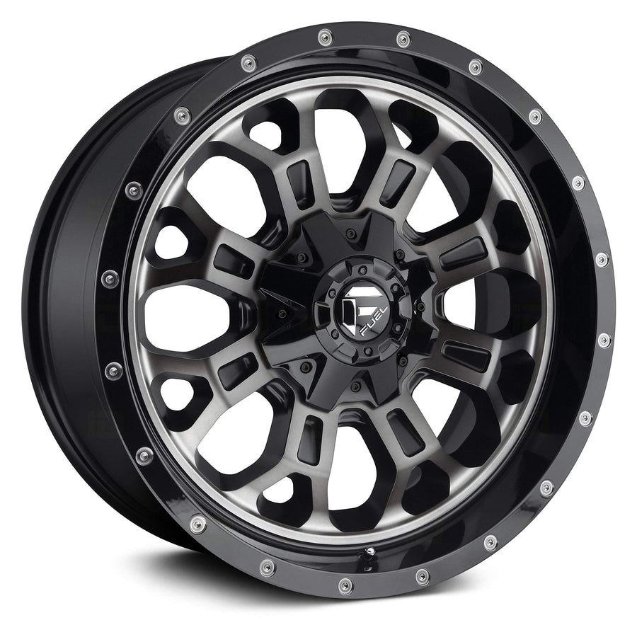Crush FUEL D561 Black Wheel with Painted (20 x 9. inches /6 x 135 mm, 1 mm Offset)