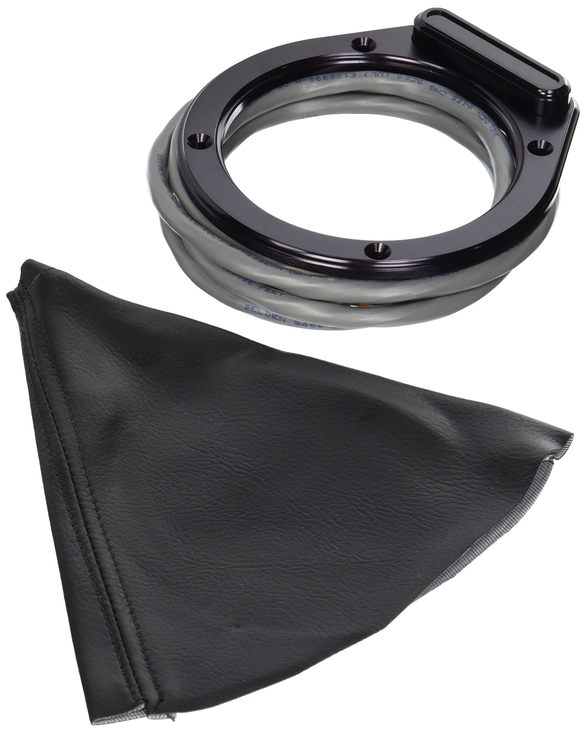 Black XCINB-1736 Lokar Vertical Round LED Boot Indicator with Boot