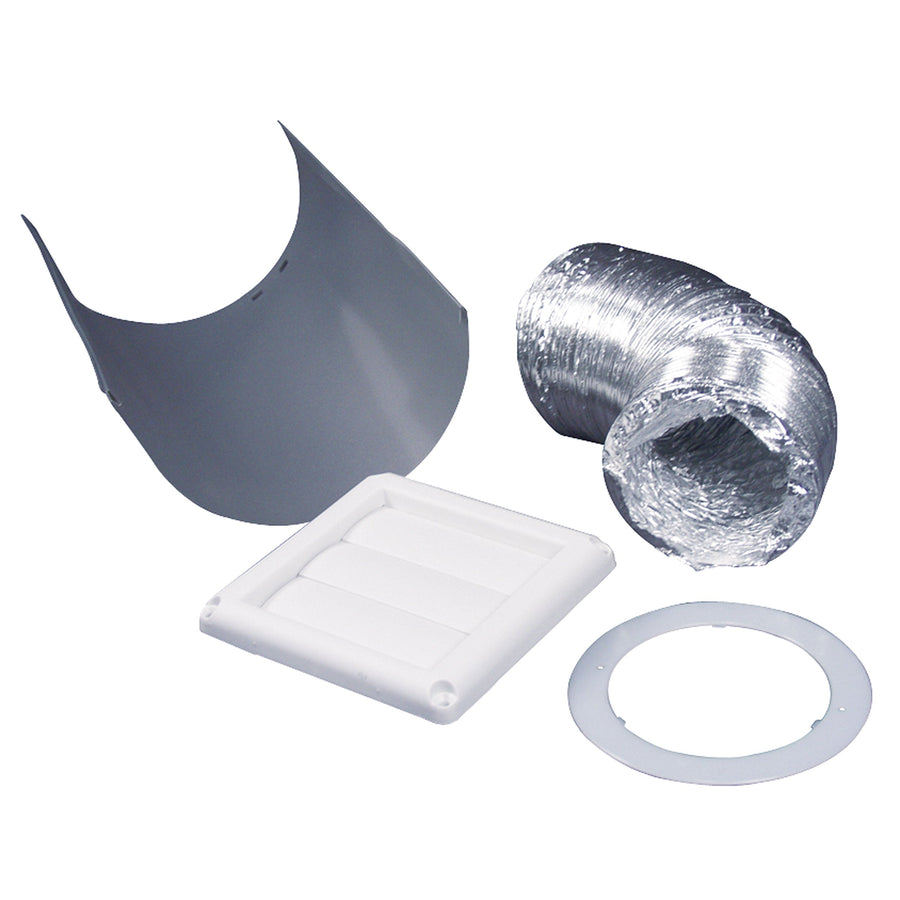 SK5WF Deflect-0 Dryer Vent Kit with 5' SUPPUR-Flex Clothes Dryer Transition Duct