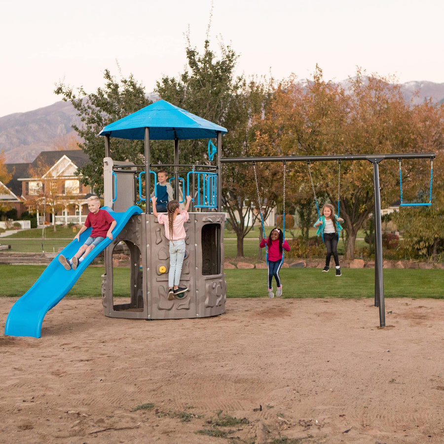 Adventure Tower Lifetime Swing Set Playset