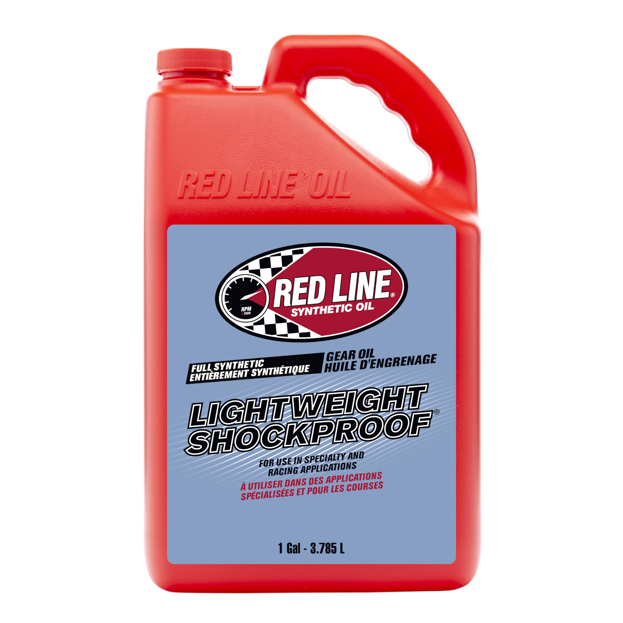 Lightweight Red Line 58405 Shockproof Gear Oil - 1 Gallon