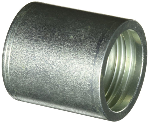 GlobalSpiral Couplings Gates 24GSP1F-2, GS Ferrule for Wire Braid Hose, Zinc Plated Carbon Steel, 2.98", 1 1/2" ID