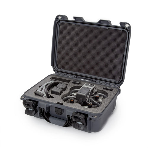 Waterproof Nanuk 915 Hard Case with Foam Insert for DJI Avata FPV Unit, Goggles and Controller - Graphite (915S-080GP-0A0-C0778)