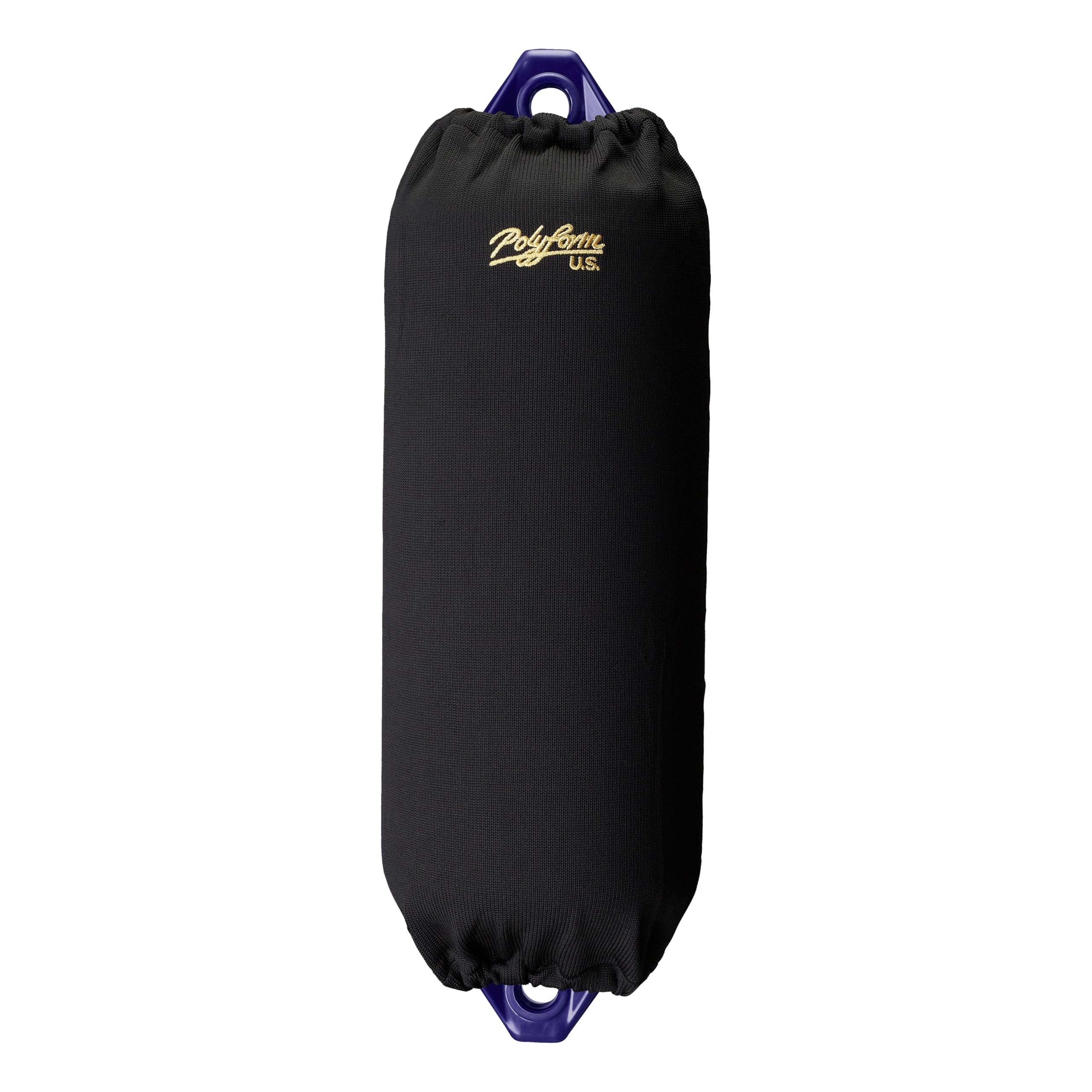 Black Polyform EFC-2 Boat Fender Cover, Fits F-2, HTM-2, G-5 Boat Fenders
