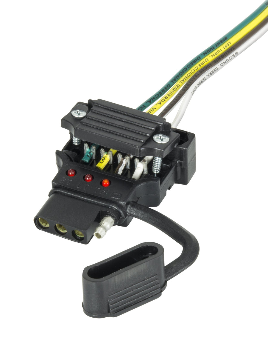 Endurance Hopkins Towing Solutions 48190 Quick Fix Vehicle Side 4-Flat Connector