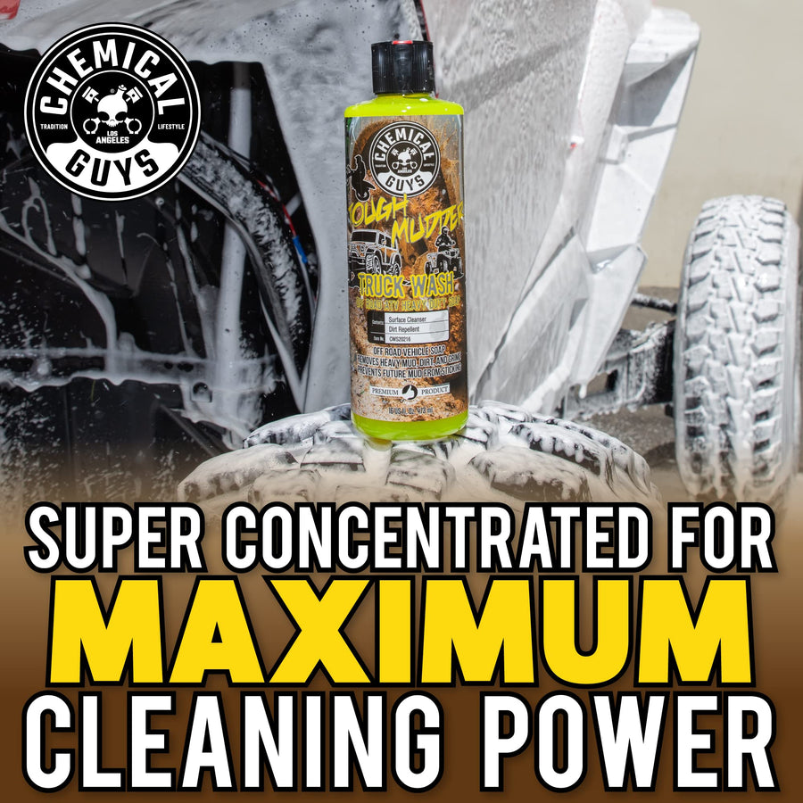 Chemical Guys Tough Mudder CWS20216 Foaming Truck, Off Road, ATV and RV Heavy Duty Wash Soap, (Works with Foam Cannons, Foam Guns or Bucket Washes), 16 fl oz, Lemon Scent