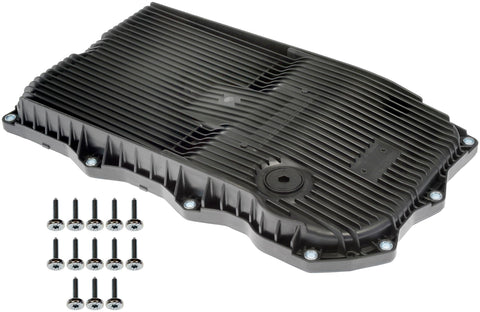 Transmission Pan Dorman 265-850 With Drain Plug, Gasket And Bolts Compatible with Select Models (OE FIX)