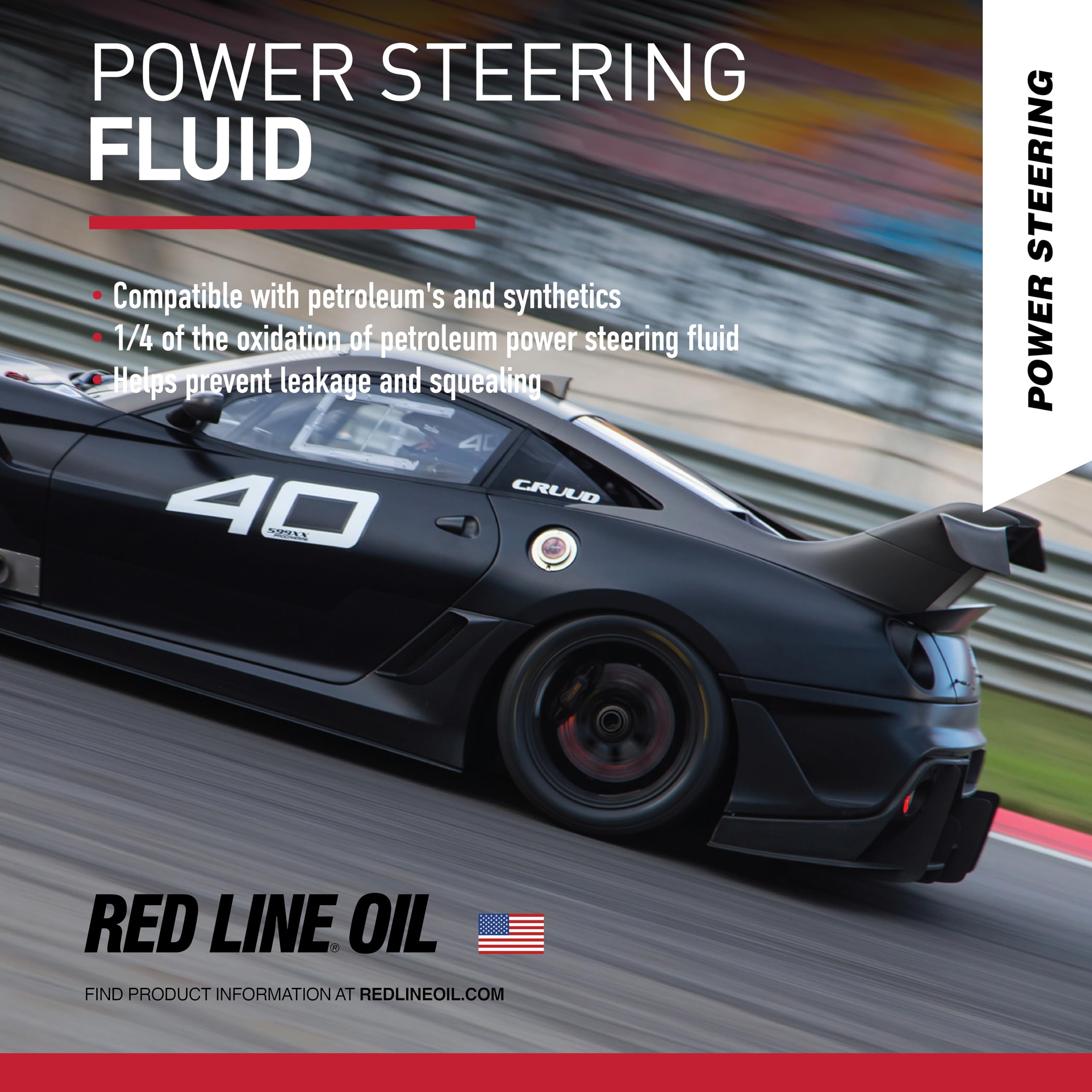 Power Steering Fluid Red Line 30404 - 1 Quart