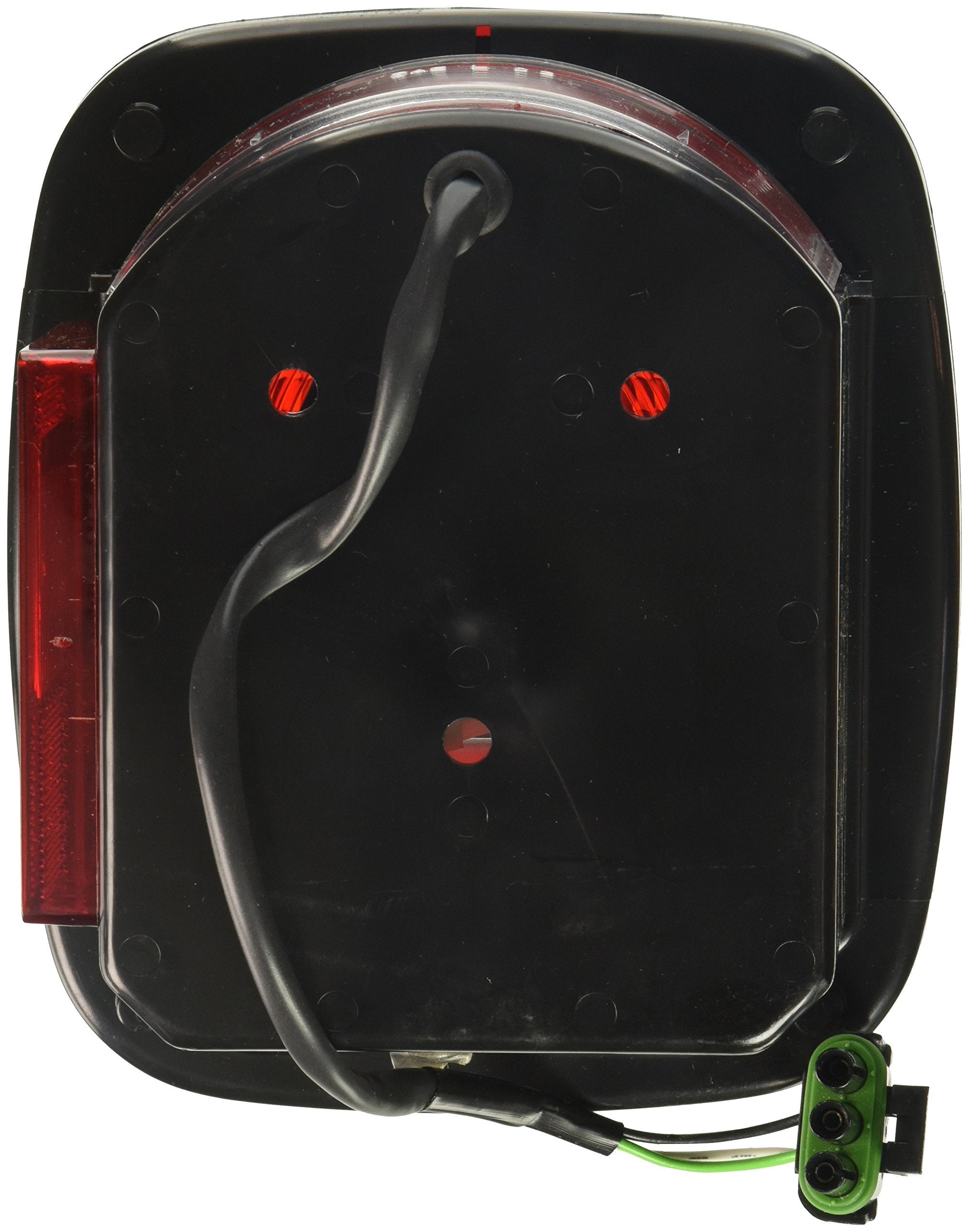 Crown Automotive Electrical Tail Light, Lighting and Body, clear red