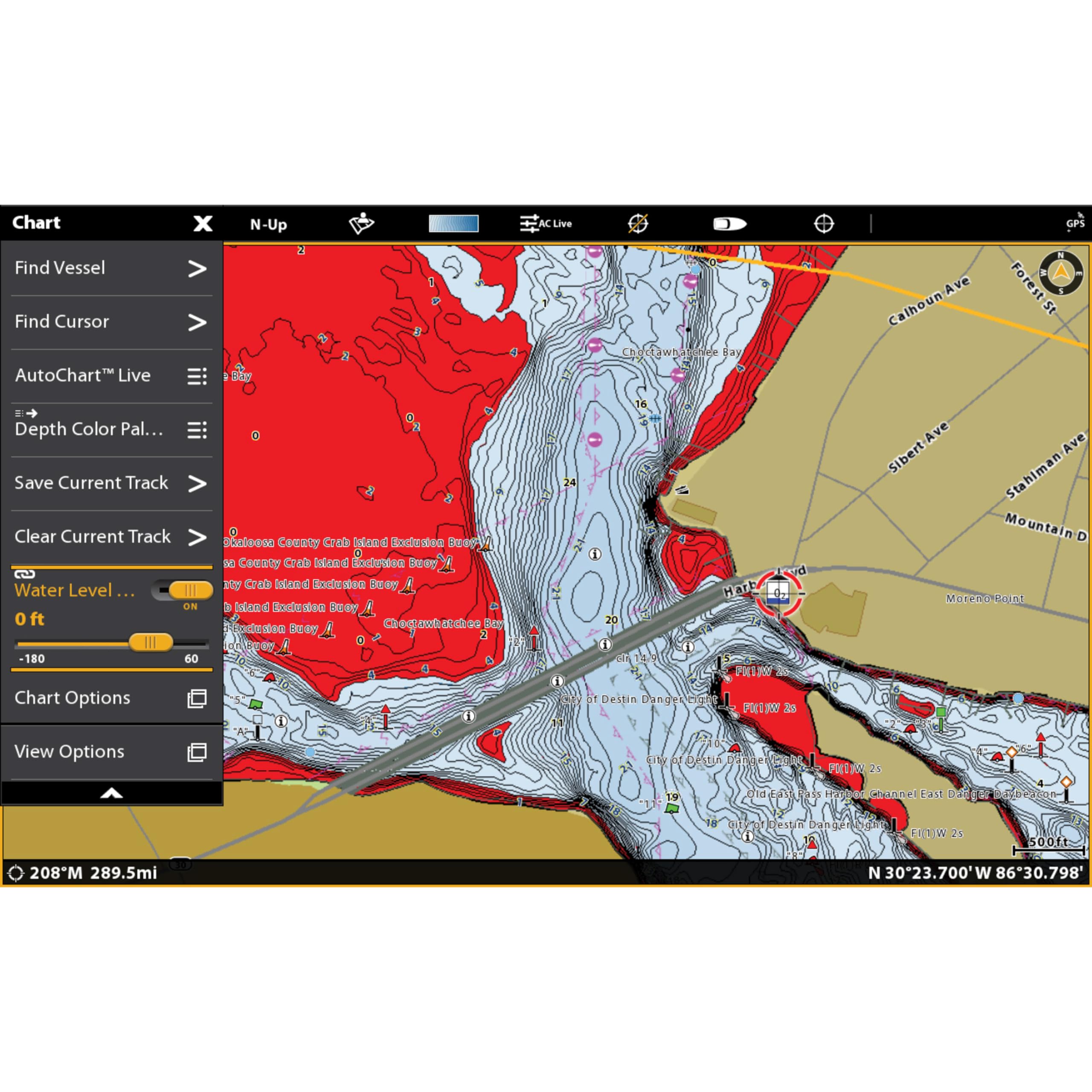 Humminbird Premium LakeMaster Midsouth States V1 Map SD Card for Fish Finders