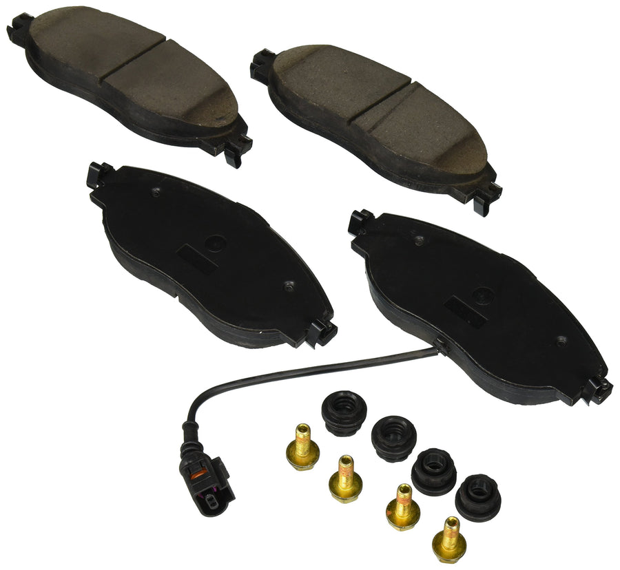 Posi Quiet Centric 105.16330 Premium Ceramic Front Disc Brake Pad Set for Select Audi and Volkswagen Model Years