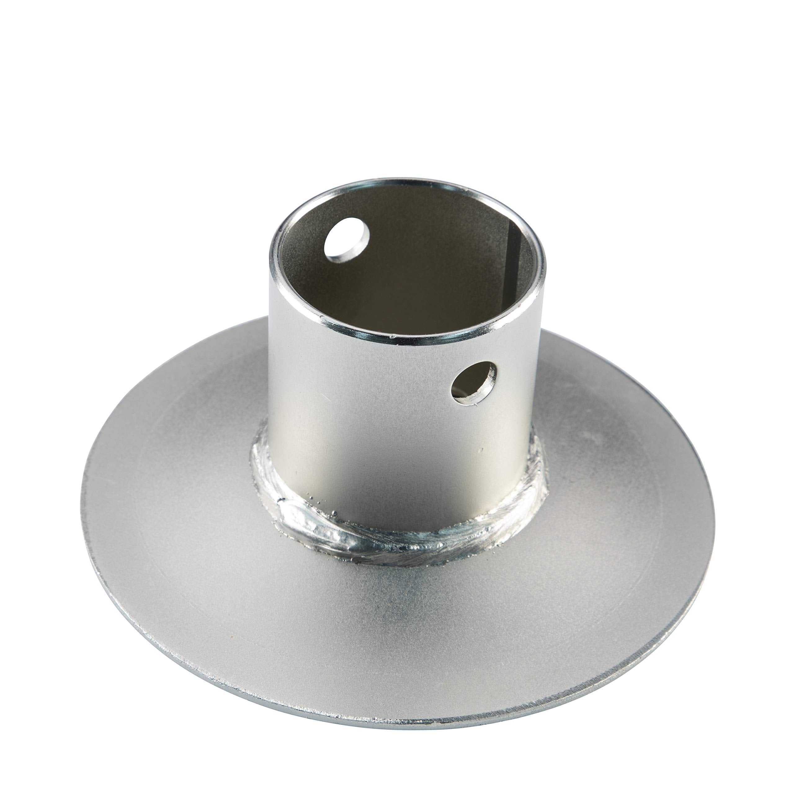 Lippert Trailer Tongue Jack Replacement Foot Pad, 5.44" Diameter, Fits 2" Round Tube Leg, Power, Smart, Quick Drop, Sidewinder, Clevis Not Included - 165253