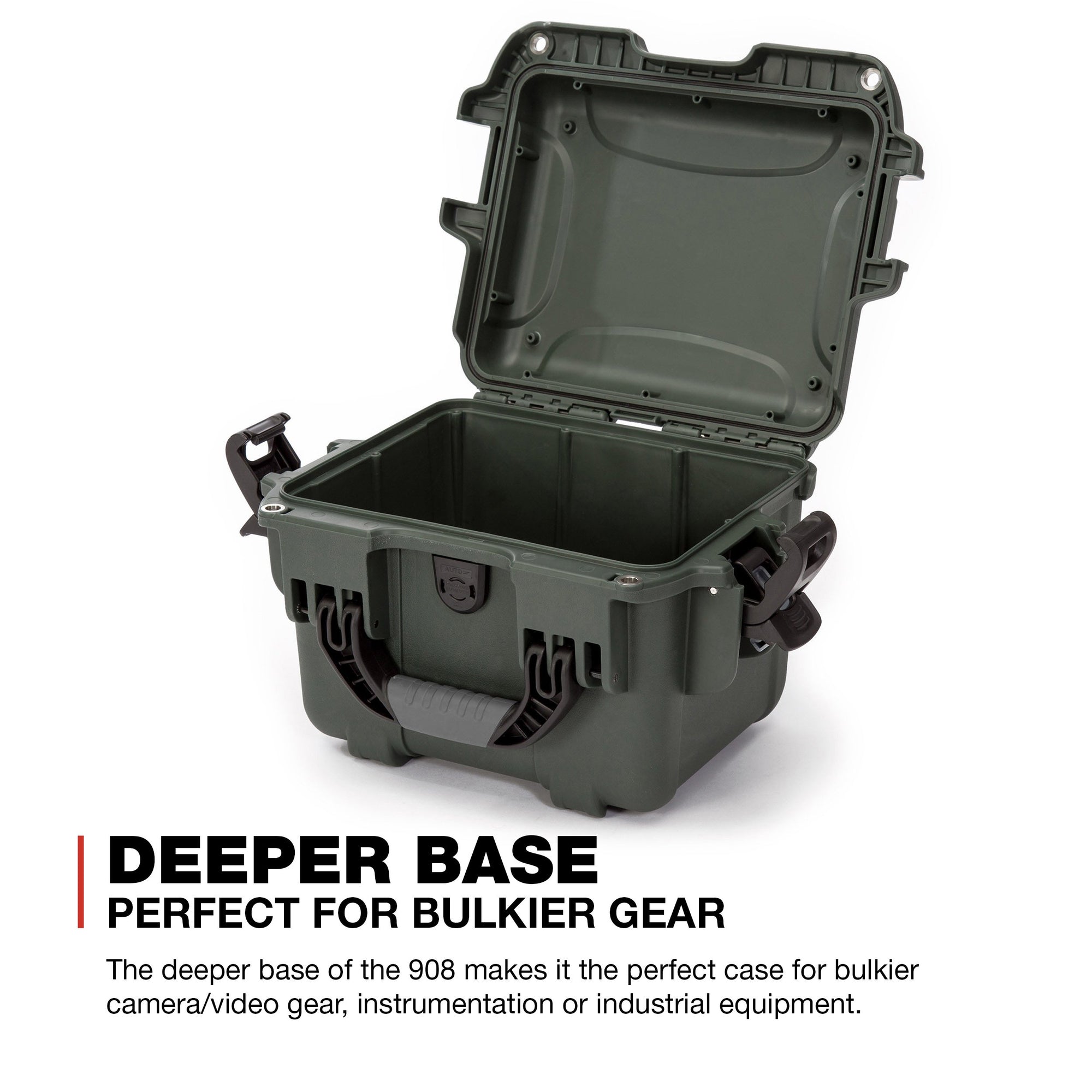 Olive Nanuk 908 Waterproof Hard Case