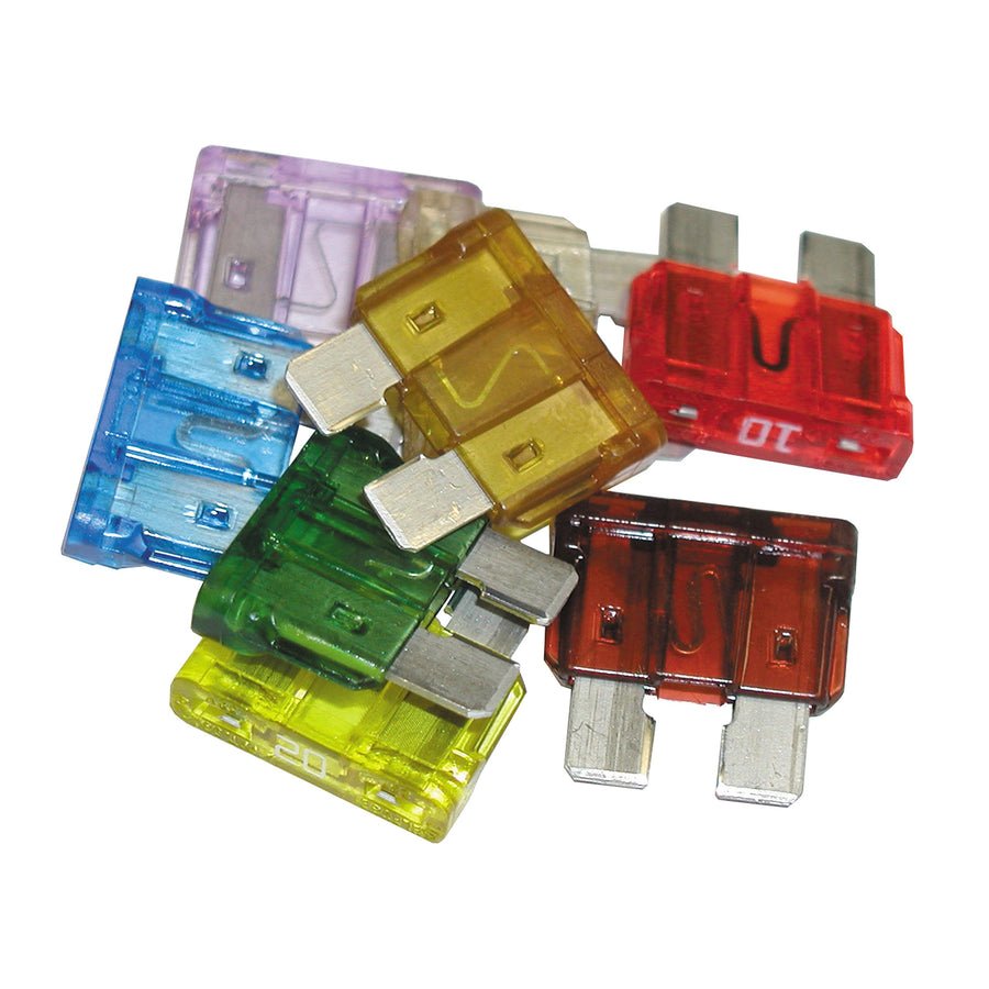 6-Piece Fuse Kit WirthCo Battery Doctor 30903, MidBlade ATC/ATO Fuses - Assortment