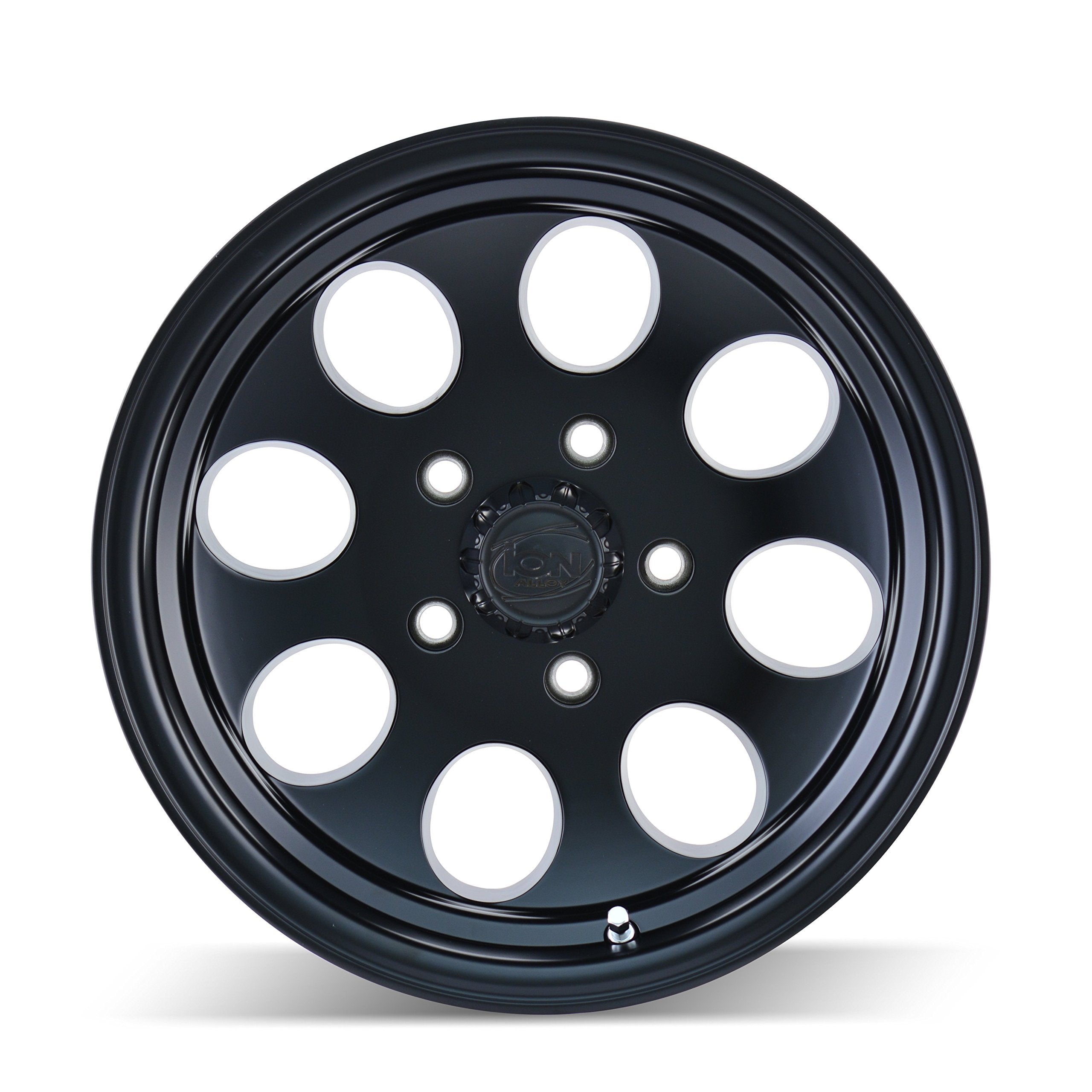 171 17x9, Offset: 0, Bolt Pattern: 8x6.5/, MATTE BLACK, set of 1