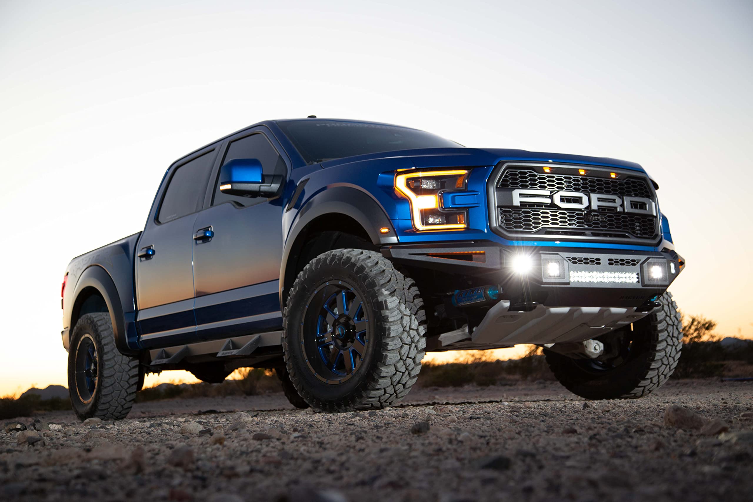 Alumilite Front Bumper ICI Aluminum Bumpers Compatible with 2017-2021 Ford Raptor