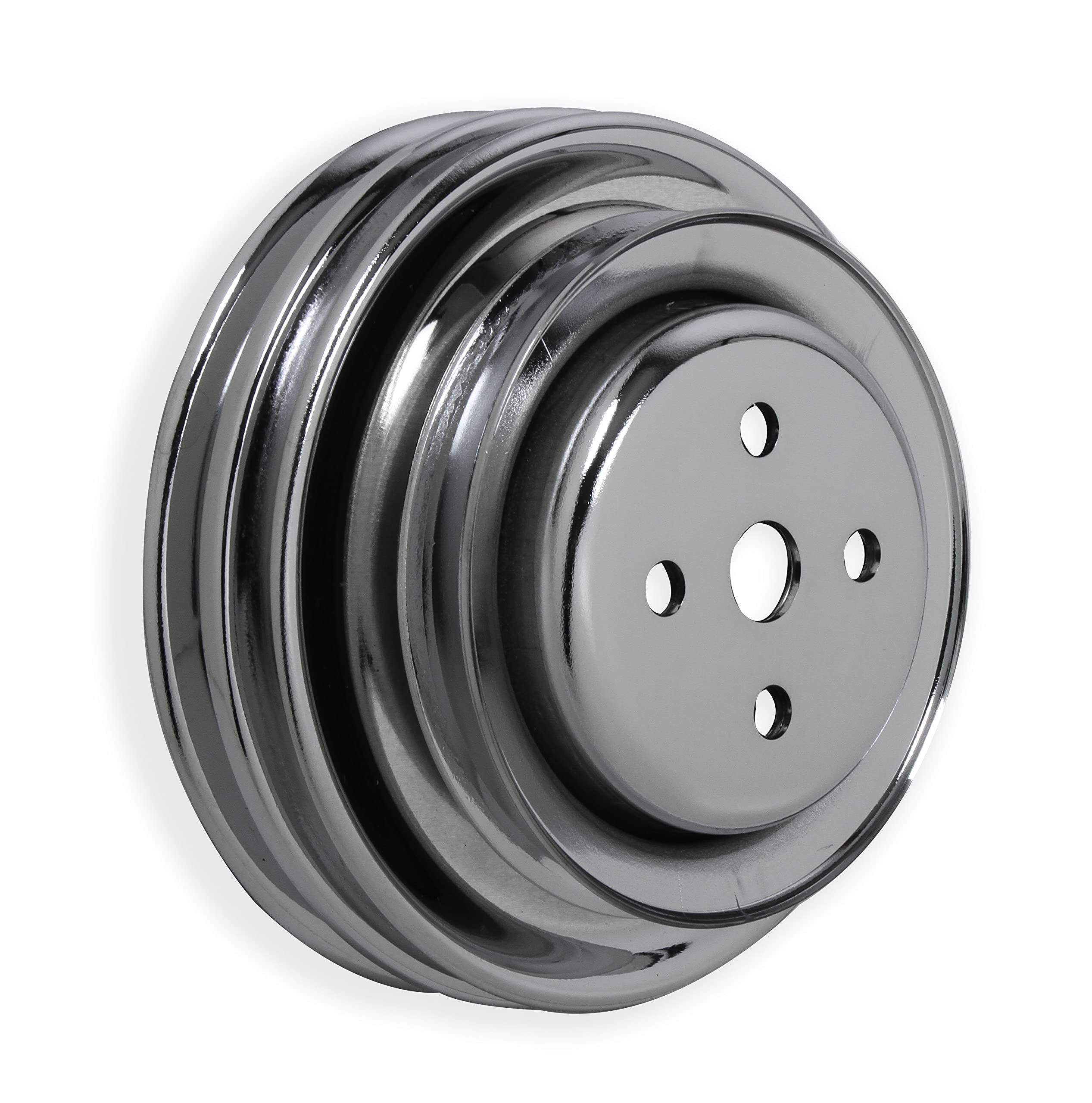 Chrome Plated Steel Mr Gasket Engine Pulley 8829