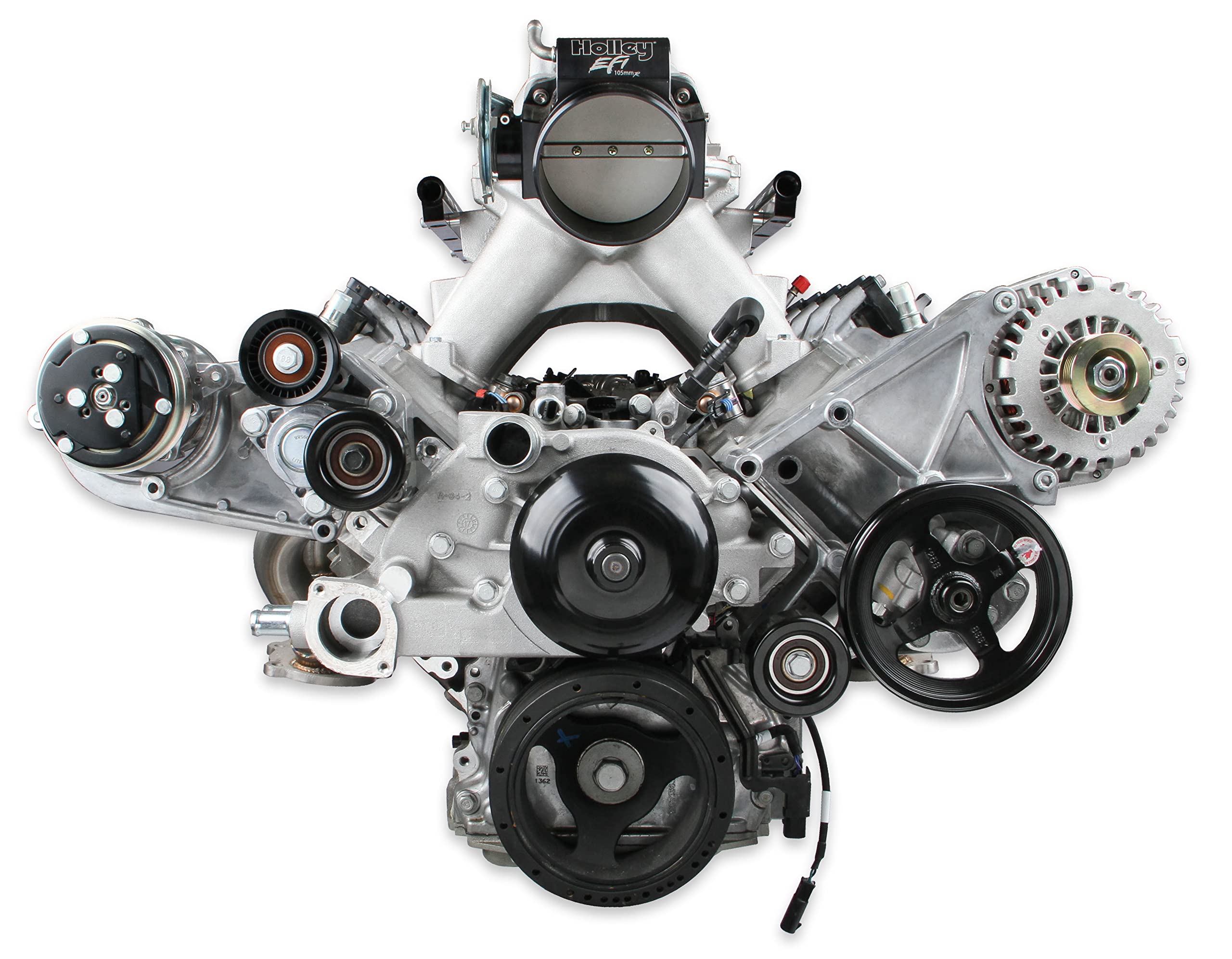 Holley Complete GM Gen V LT 20-170 Accessory Drive System w/Alt, P/S, A/C, Water Pump, Belts, and Spacers