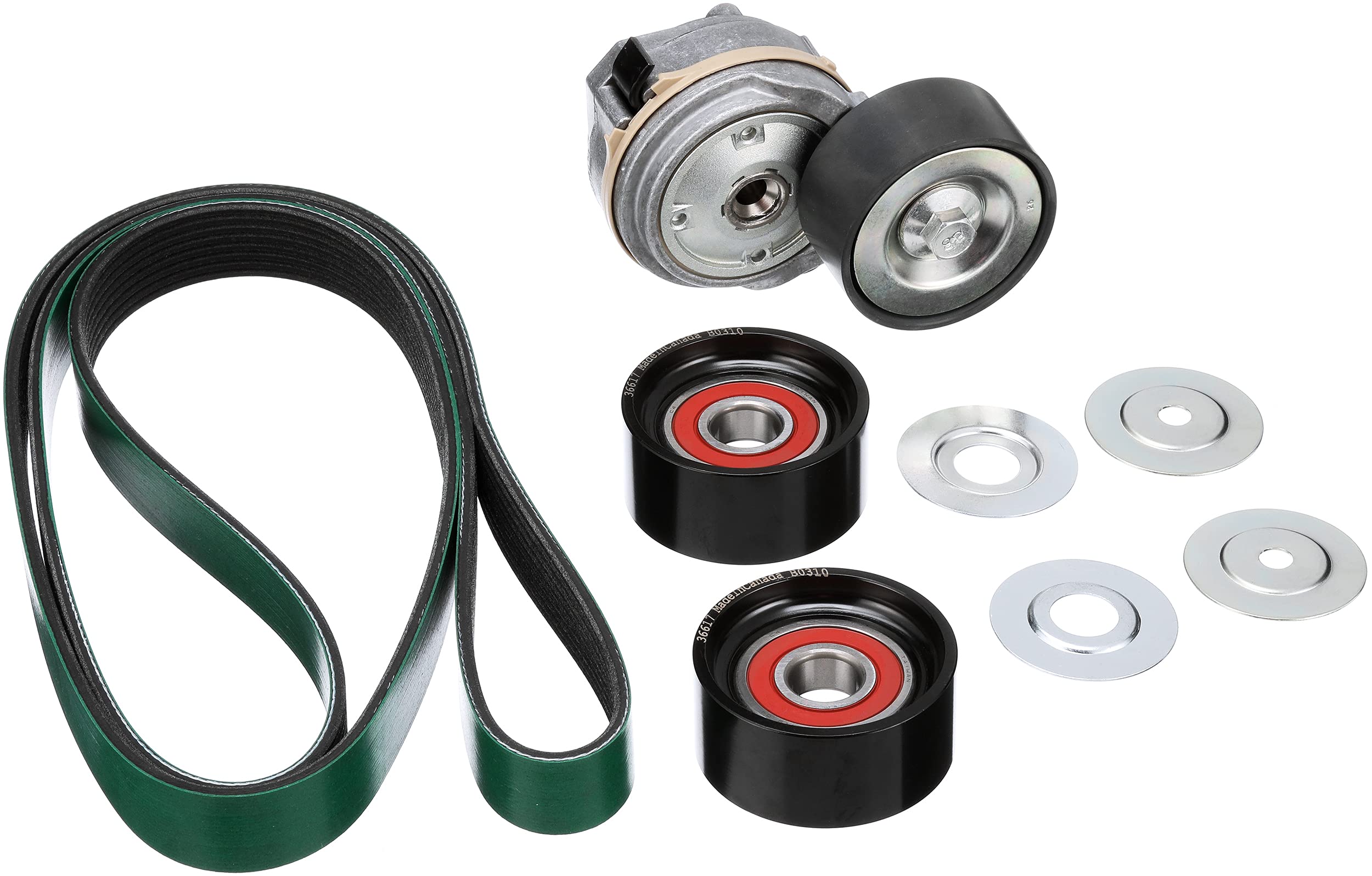 Gates FleetRunner 90K-38701HD Heavy-Duty Serpentine Belt Drive Component Kit
