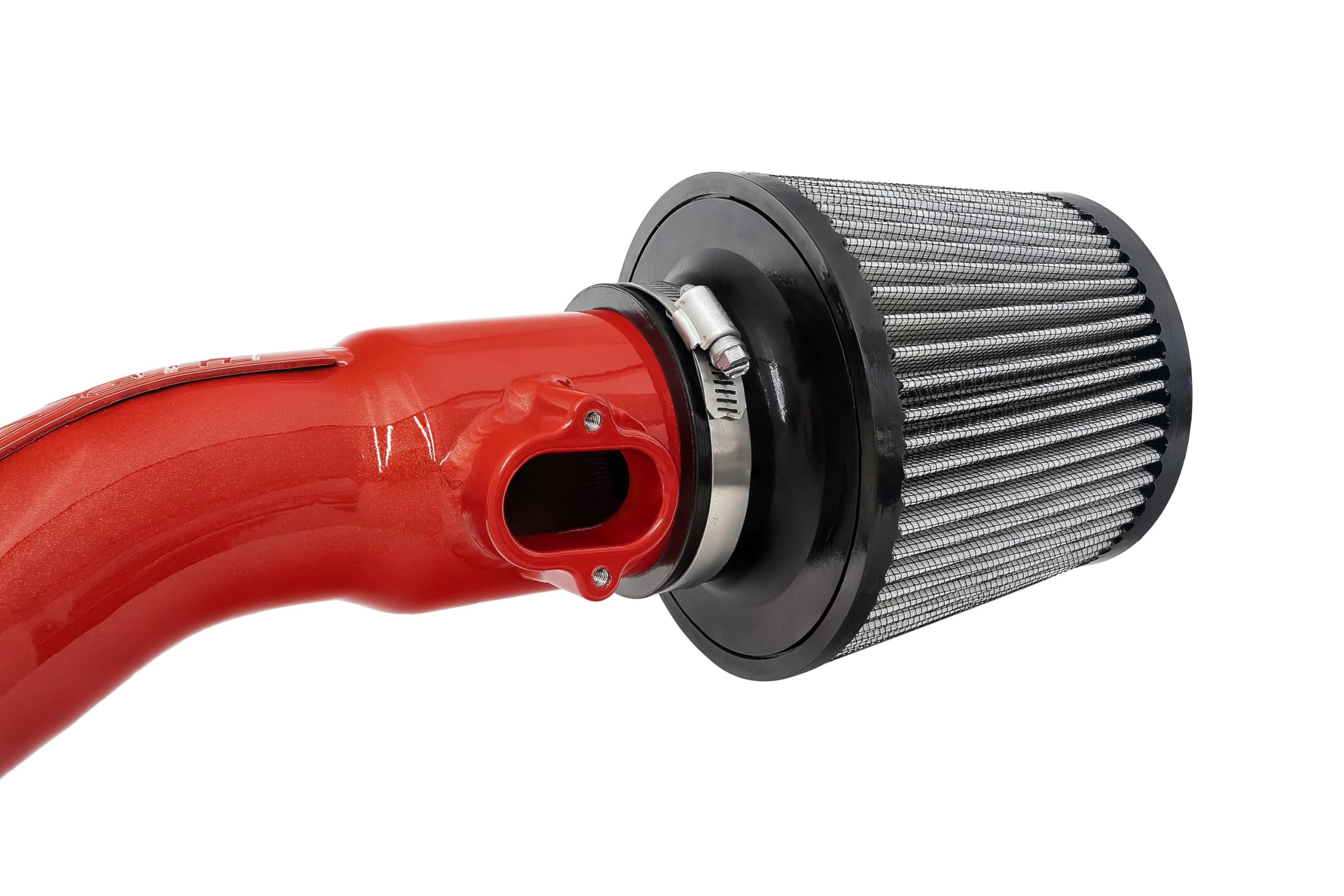Red HPS Air Intake Kit with Heat Shield Cool Ram Compatible for 2016-2019 Chevrolet Cruze 1.4L Turbo, 827-709R