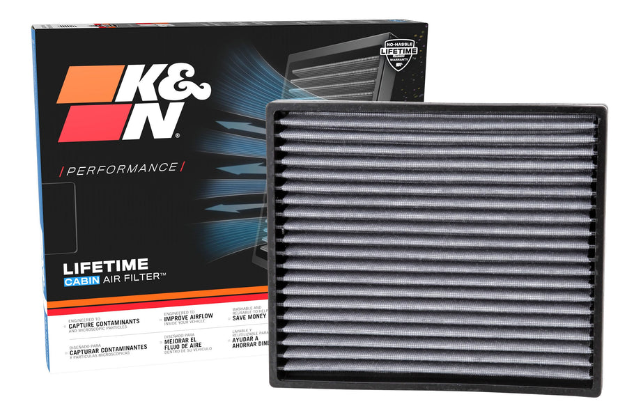Cabin Air Filter K&N LIFETIME: Premium, Washable, Clean Air for your Cabin: Compatible with 2005-2010 Chervolet/Pontiac/Saturn: Cobalt, HHR, G5, Pursuit, ION, VF2006