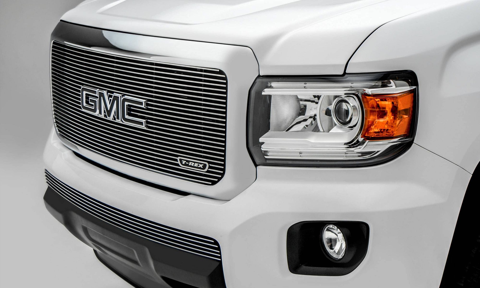 2015-2020 GMC Canyon T-Rex Grilles Billet Grille, Polished, 1 Pc, Insert - PN #20371