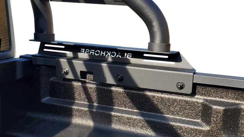 Black Classic Roll Bar Black Horse Off Road Compatible with 2020-2022 Jeep Gladiator RB09BK