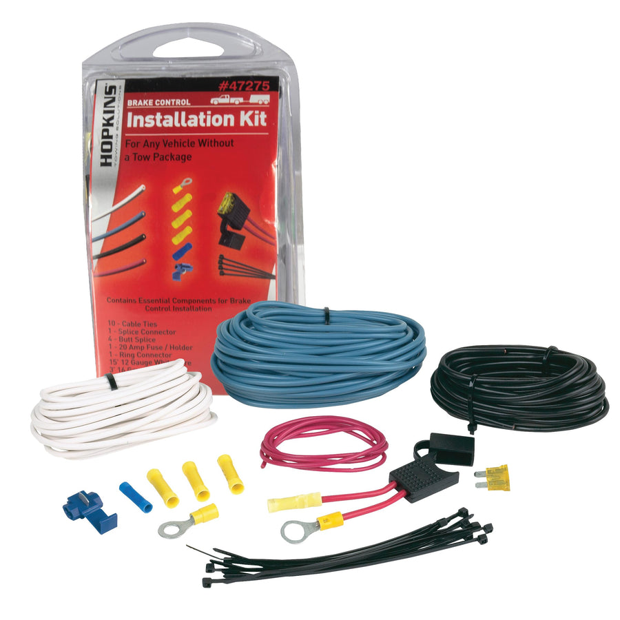 Brake Control Installation Kit Hopkins 47275, Compatible With Selected Models (Please Verify VEHICLE APPLICATION)