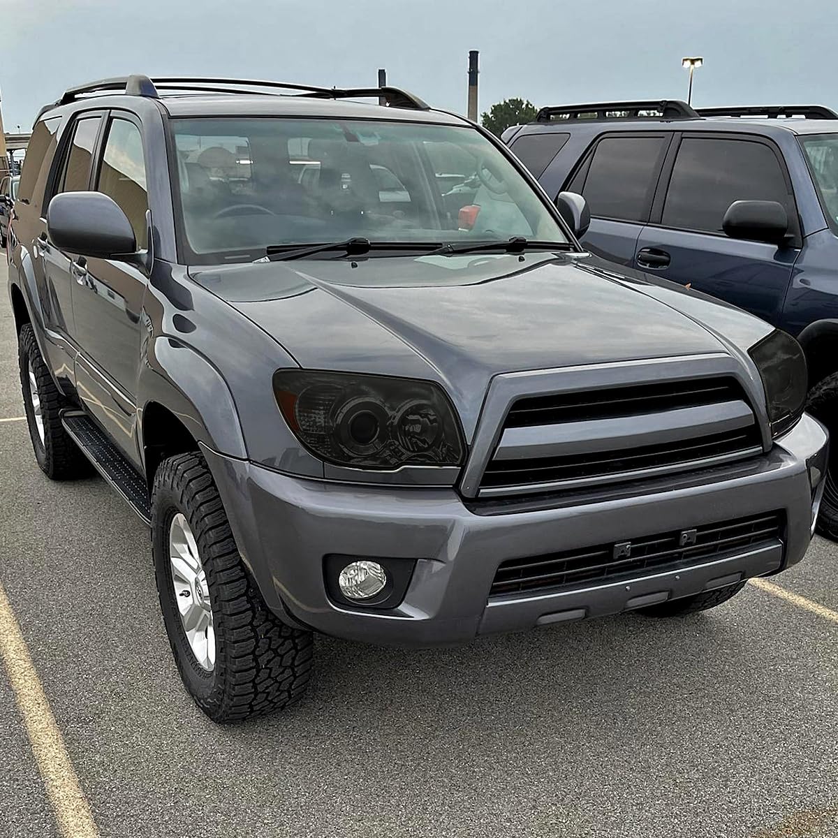 Smoke Projector Headlights SPEC-D TUNING Compatible with 2006-2009 Toyota 4Runner SR5 Limited, Left + Right Pair Headlamps Assembly
