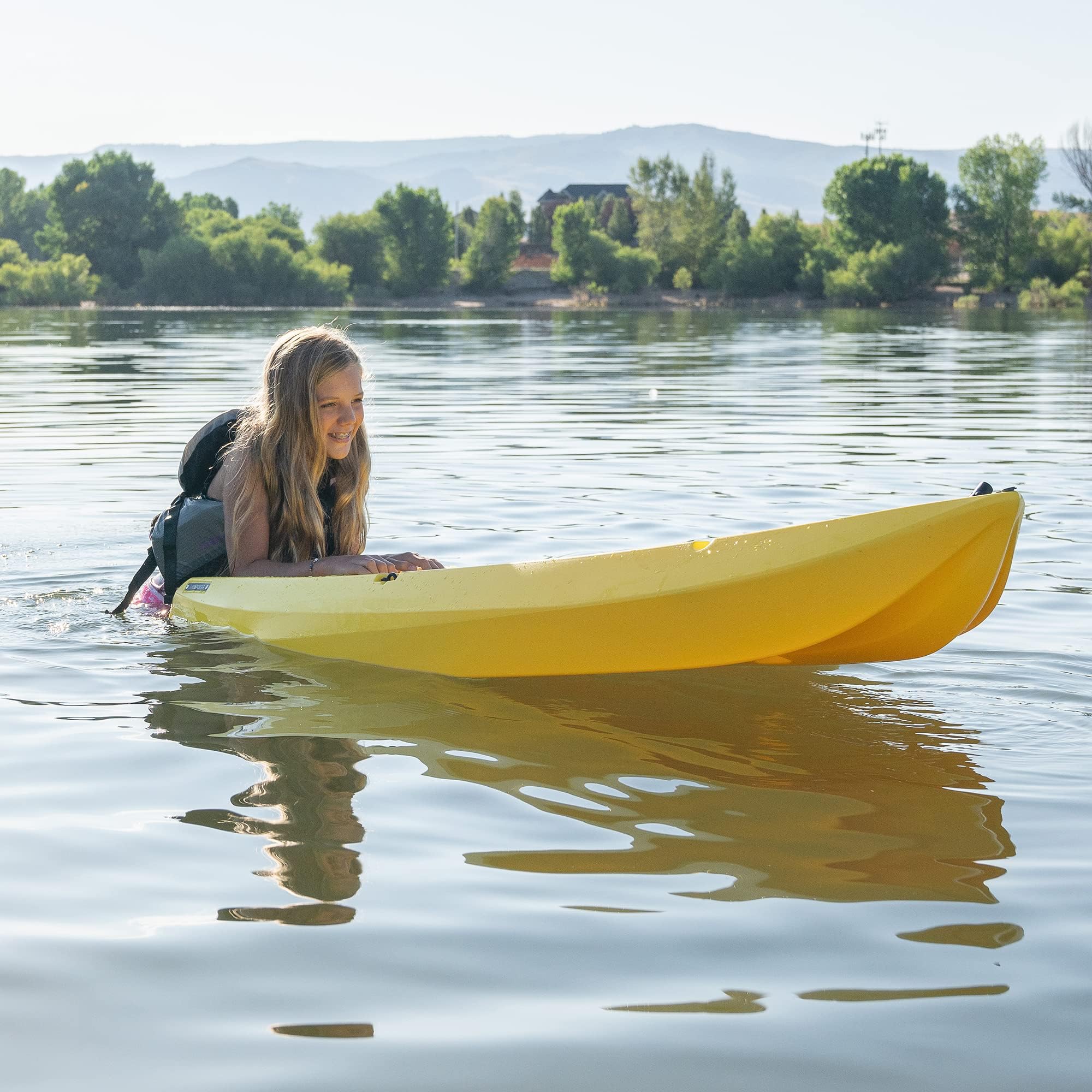 Youth 6 Foot Lifetime Kayak Yellow