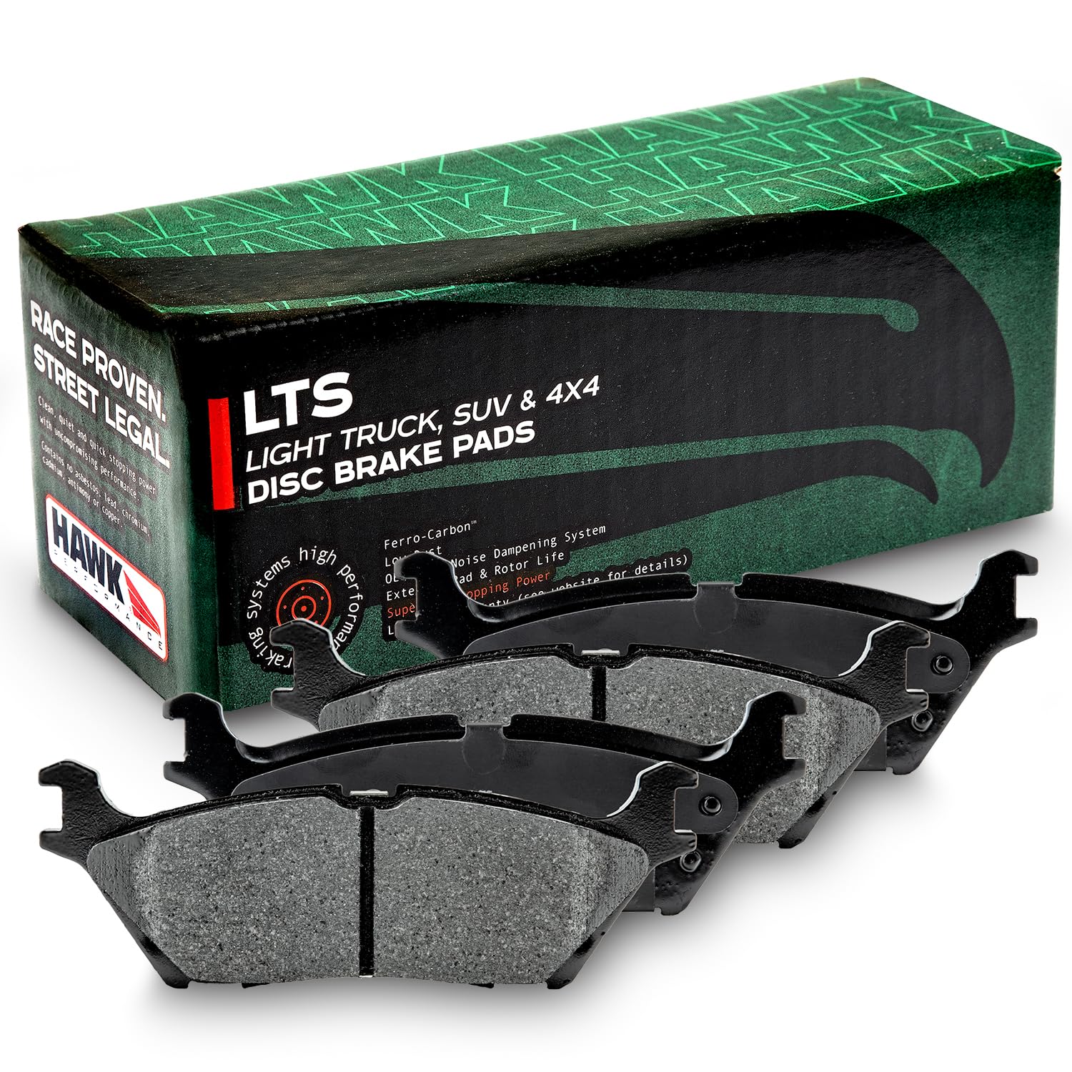 Hawk Performance LTS HB955Y.640 Light Truck and SUV Street Brake Pads