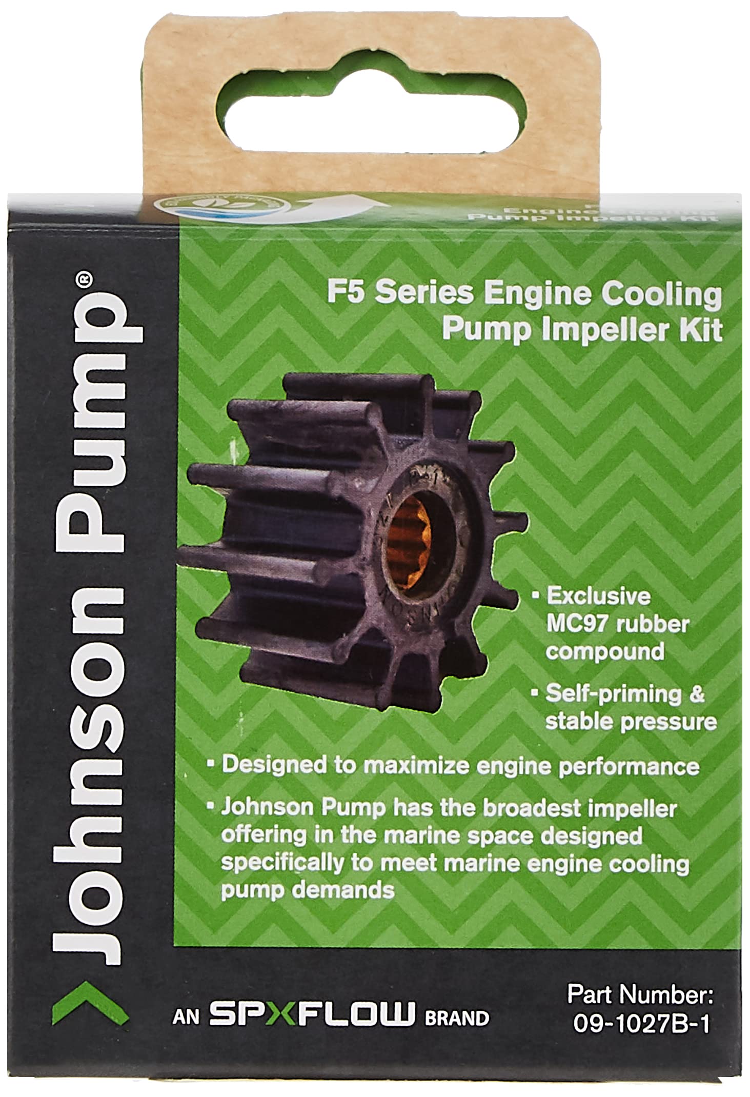 Impeller 09-1027B-1 for Johnson Pump F5 Pump 09-1027B-1