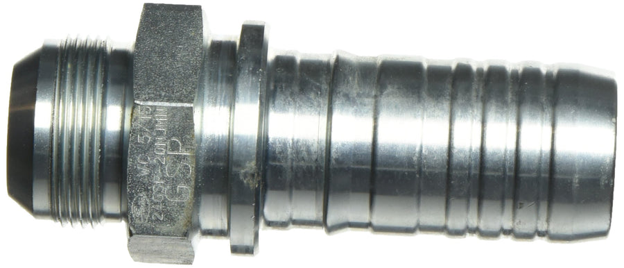 GlobalSpiral Plus Series Gates 24GSP-20MJ Couplings, Male JIC, 37 Degree Flare, 1-1/2" ID