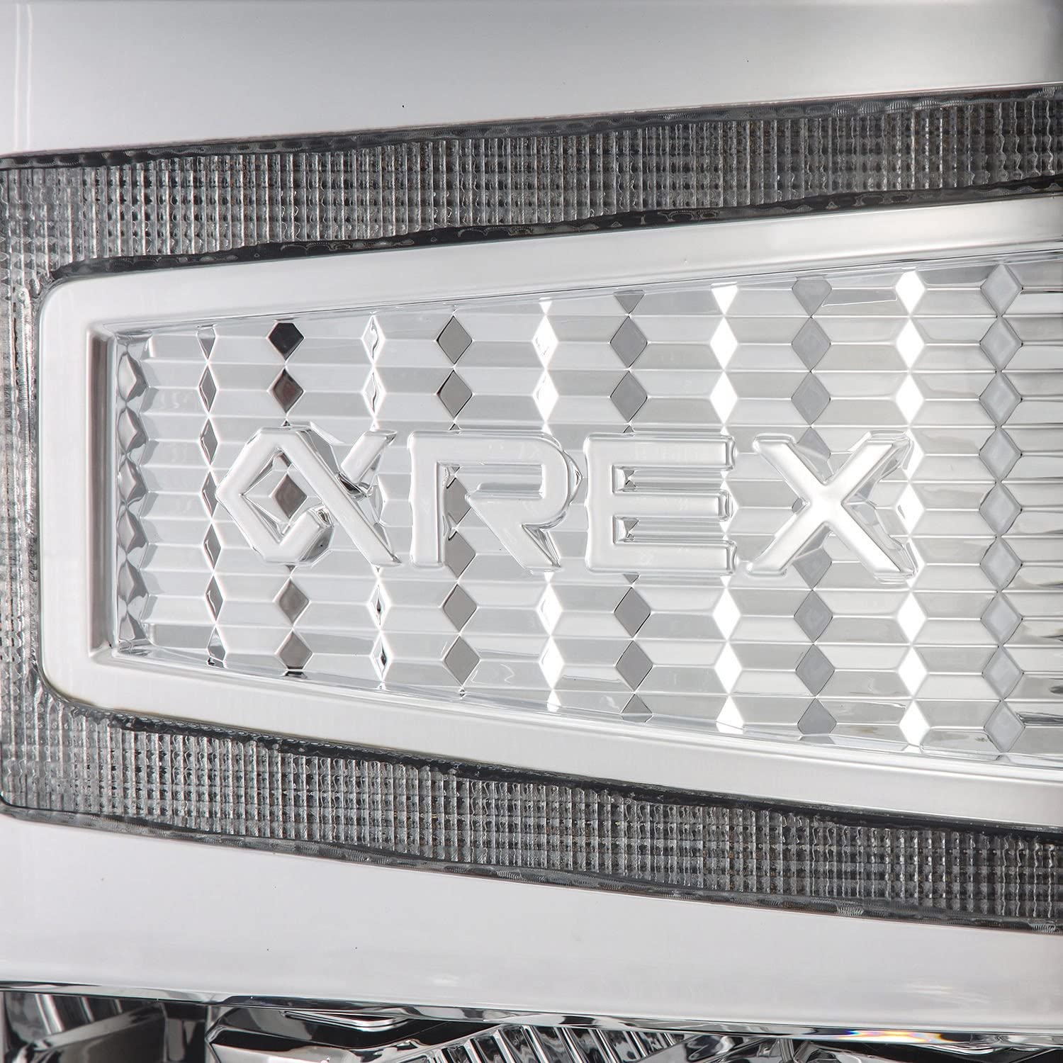 NOVA-Series AlphaRex 04-15 Chevy 1500HD LED Proj Headlights Chrome w/Activ Light/Seq Signal & SB DRL