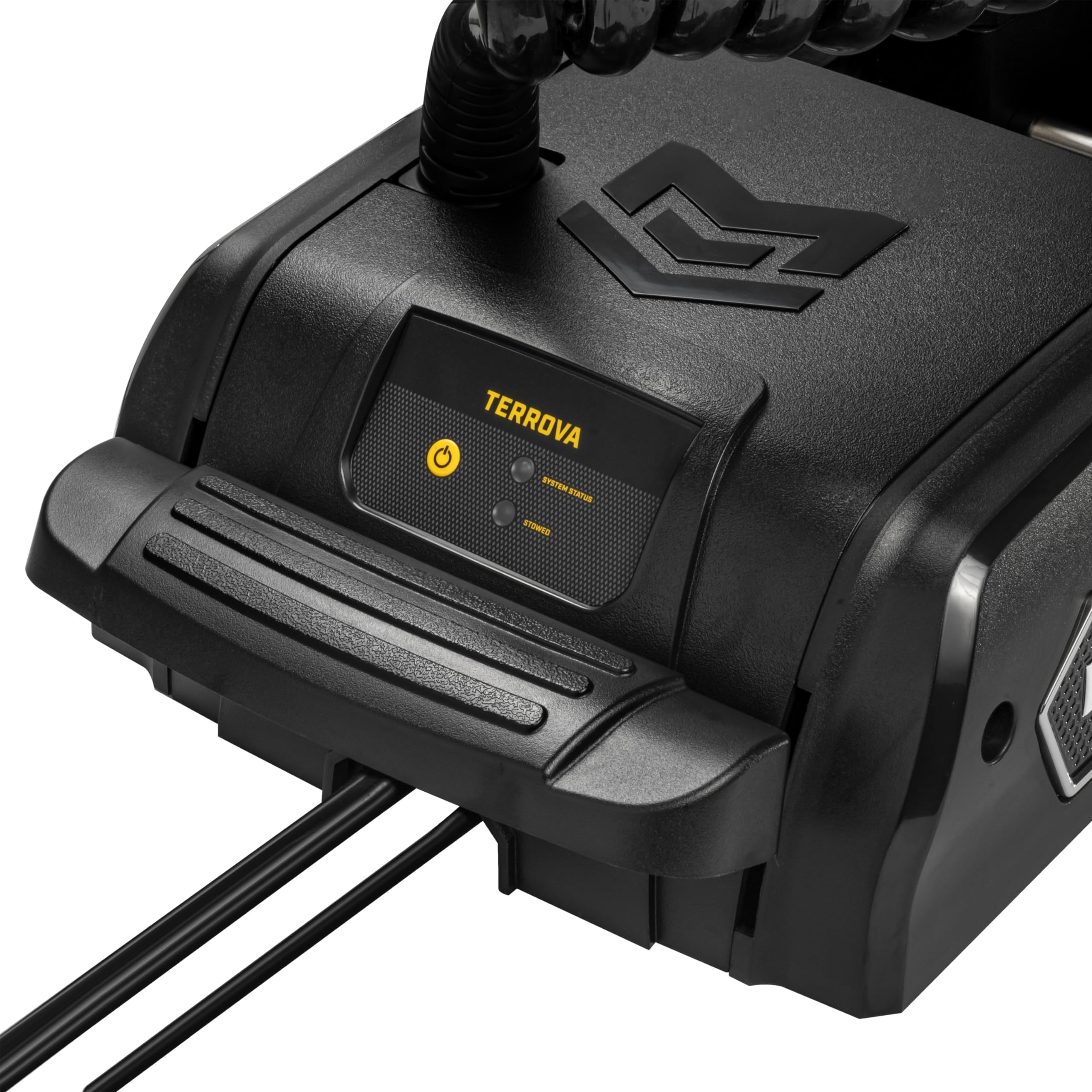 Minn Kota QUEST Terrova Brushless Bow-Mount Electric Trolling Motor with MEGA Side Imaging – 90/115 Lb. Thrust, 60 In. Shaft, Freshwater