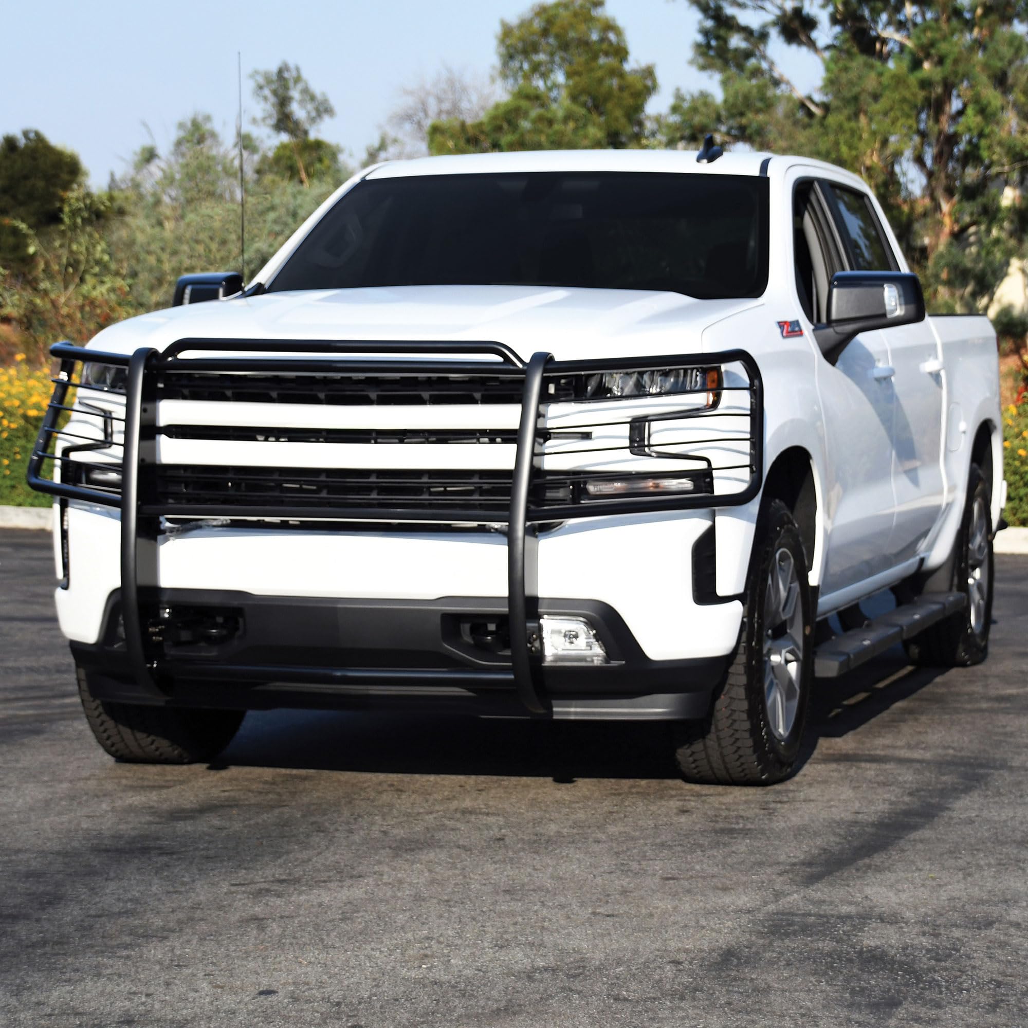 40-3955 Westin Sportsman Grille Guard fits 2019-2026 Silverado 1500 (Exc 2019 LD) (Exc with Sensors)