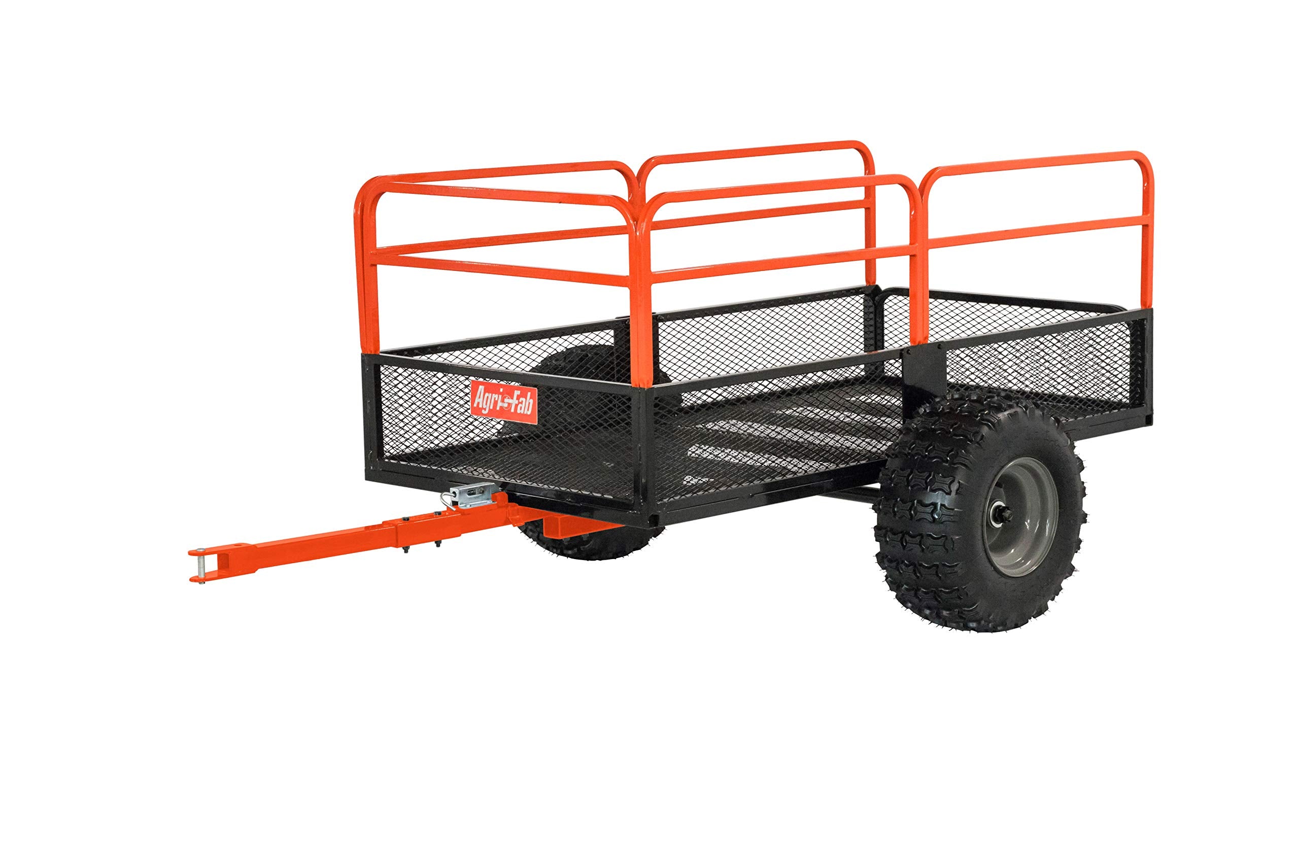 1,250-Pound Agri-Fab Inc ATV/UTV Swivel Steel Dump Cart, Orange/Black