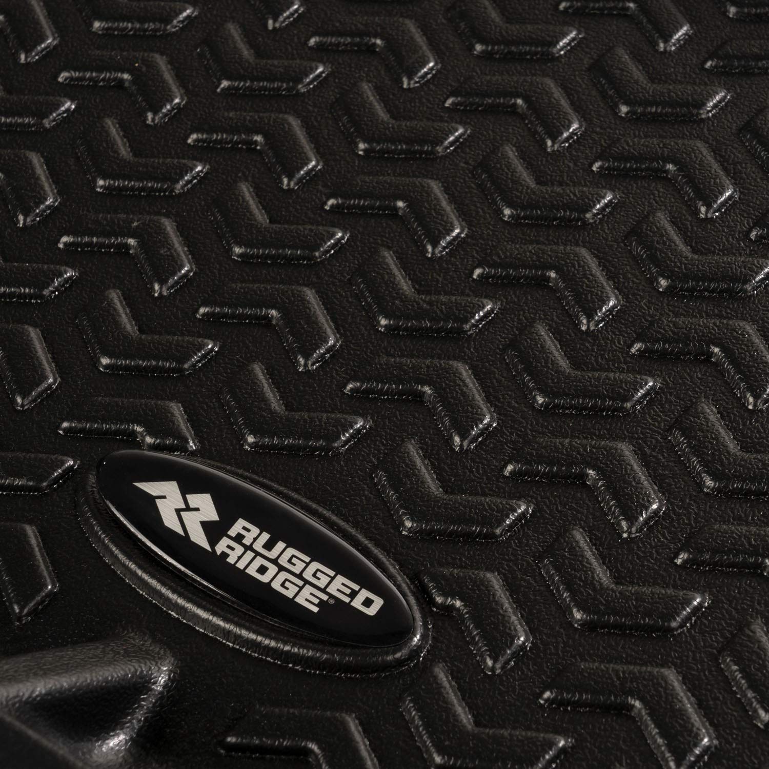 All-Terrain Rugged Ridge Cargo Liner for Jeep Wrangler JL | Black | 12975.52 | Fits 2018-2025 Jeep Wrangler JL 2-Door